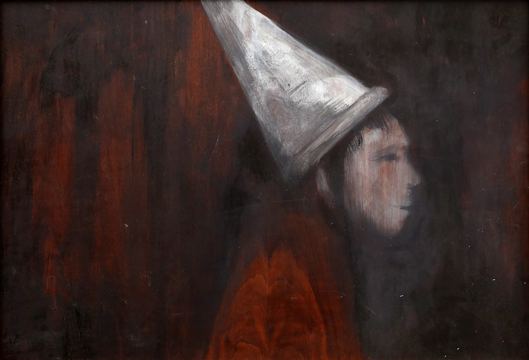 Boy with a hood.