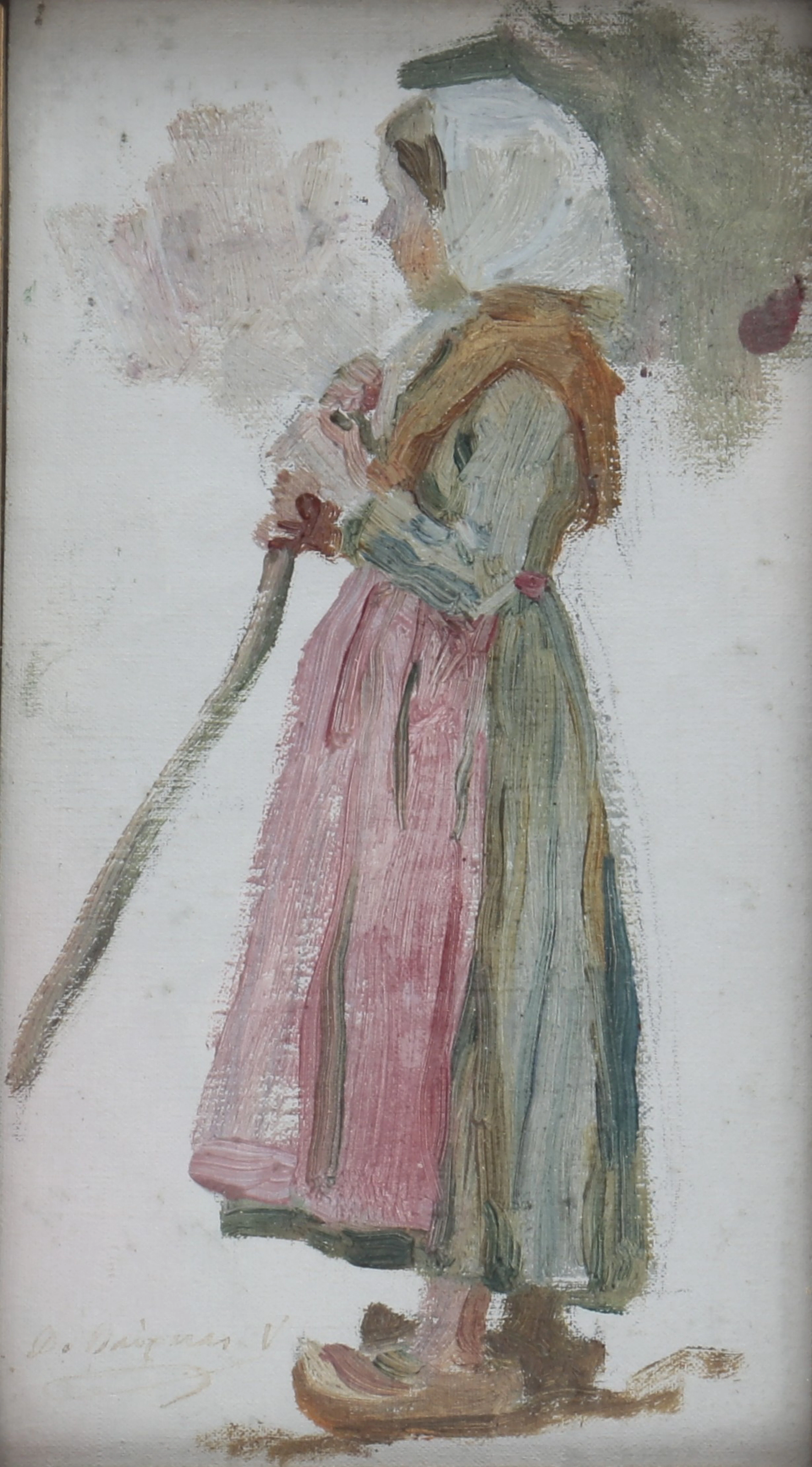 DIONÍS BAIXERAS. Peasant woman.