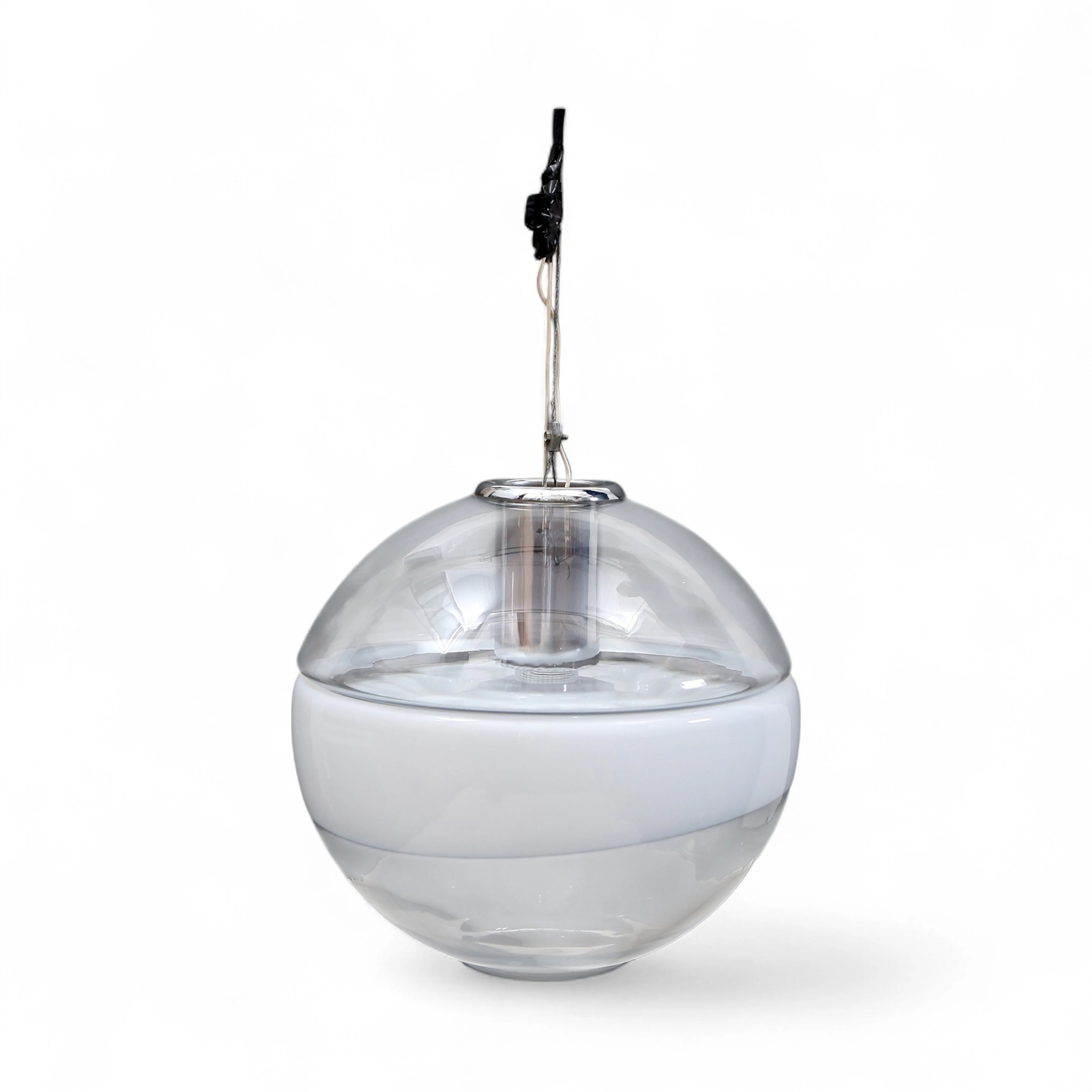 Italian “Space Age” style ceiling lamp, circa 1970.