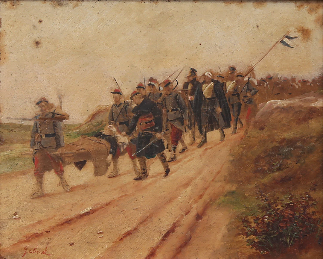 PAUL-LOUIS-NARCISSE GROLLERON. SEGÚN. Military men.