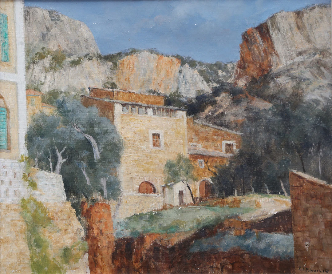 ZOLTÁN POHÁRNOK. Mallorcan landscape.