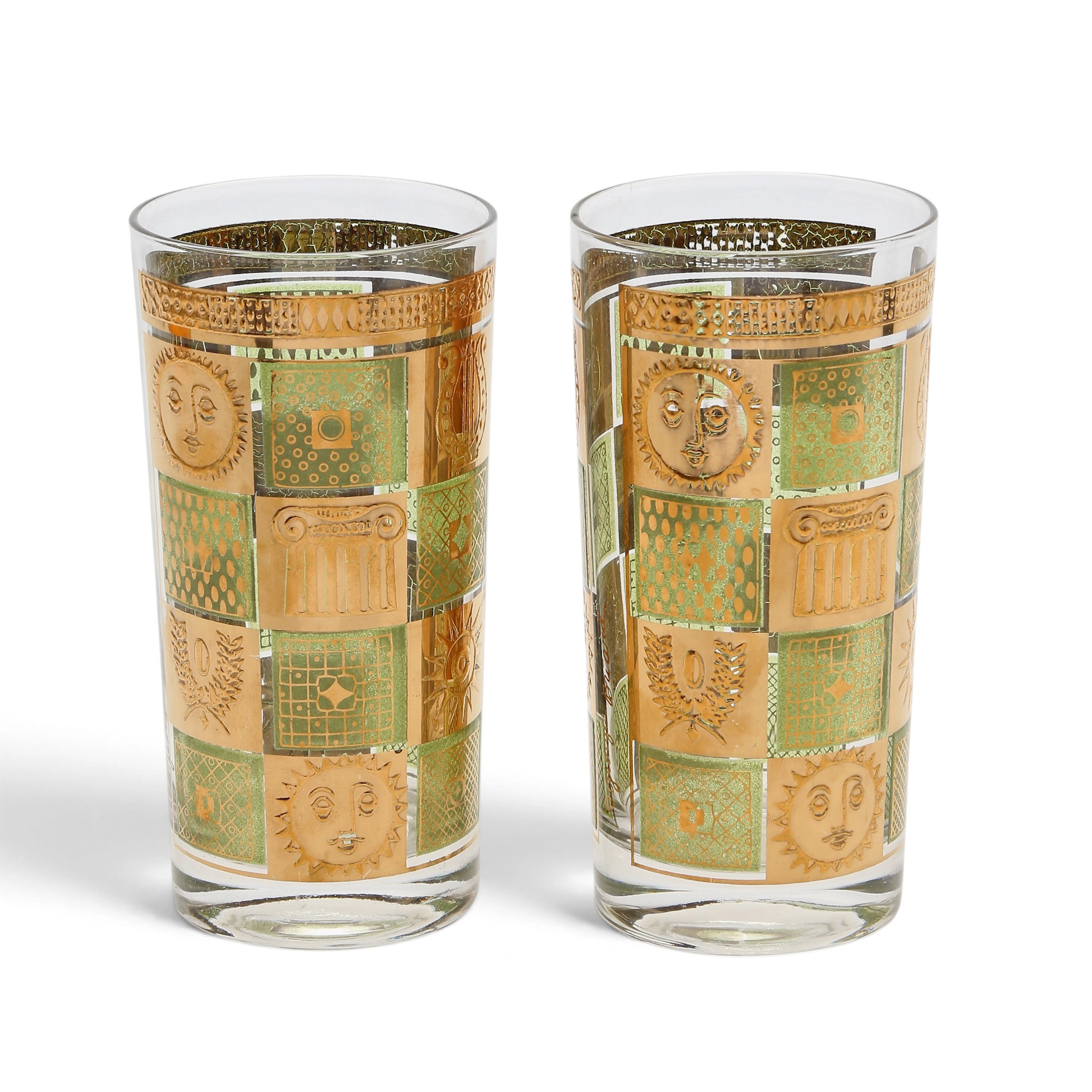 GEORGES BRIARD. Pair of glasses.