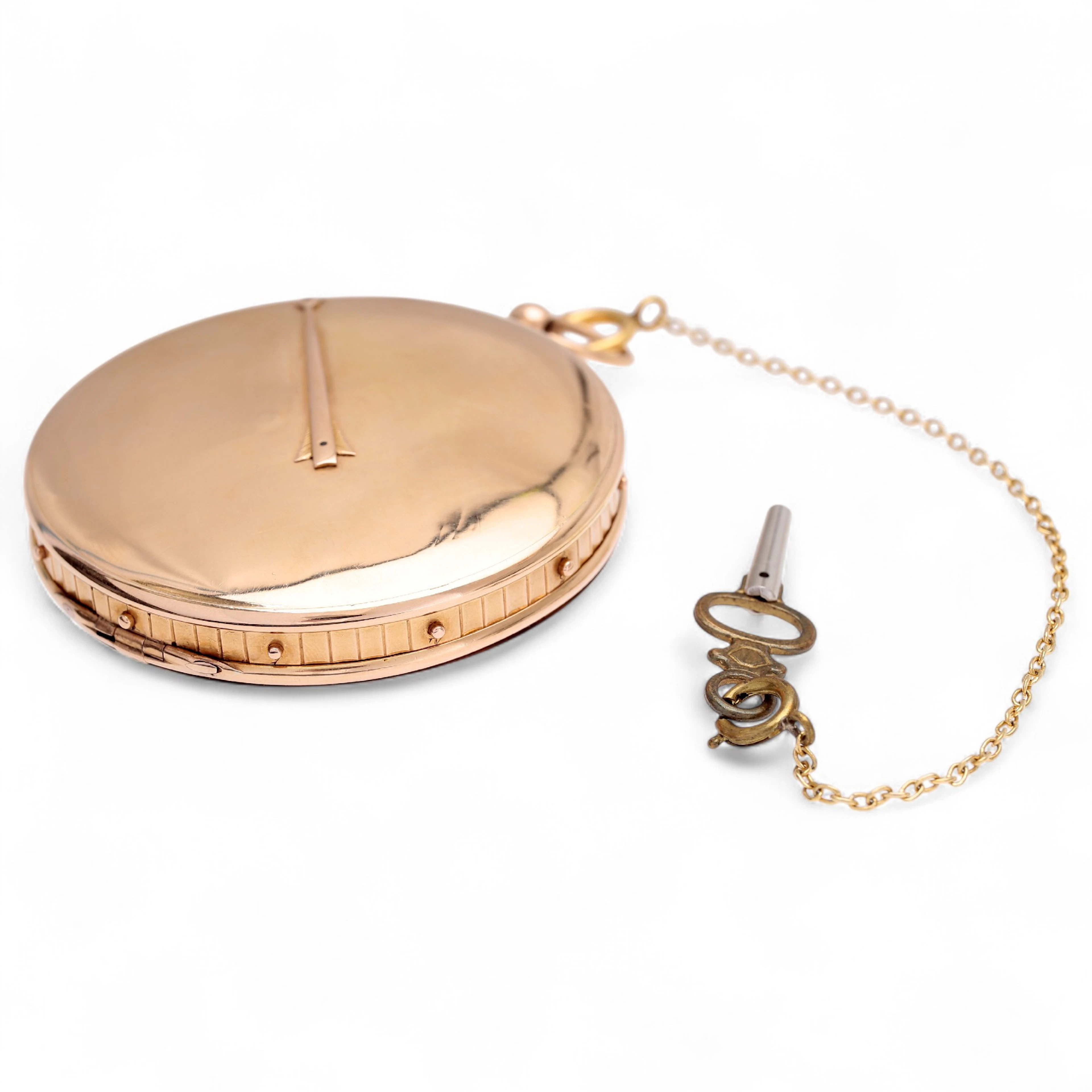 “Médallion montre à tact” pocket watch signed Breguet, from the beginning