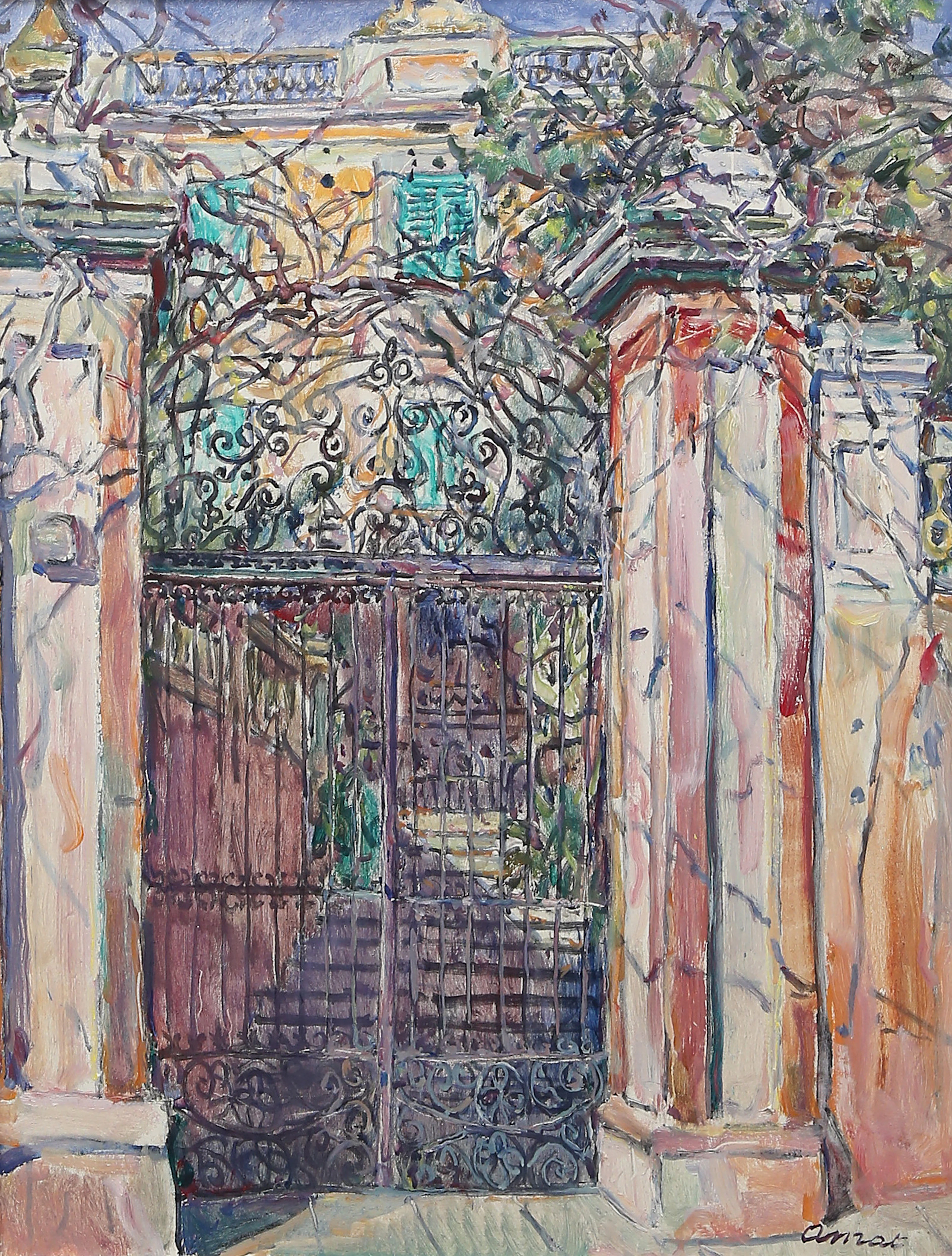 JOSEP AMAT PAGÈS. “Reixat. Sant Gervasi” (Barcelona).