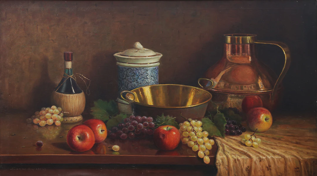 GUERINO GROSSO. Still life.