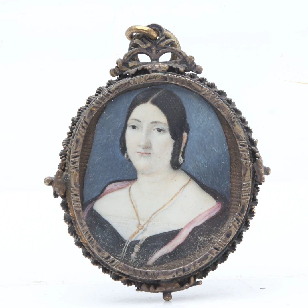 SPANISH SCHOOL, CIRCA 1840. Lady.