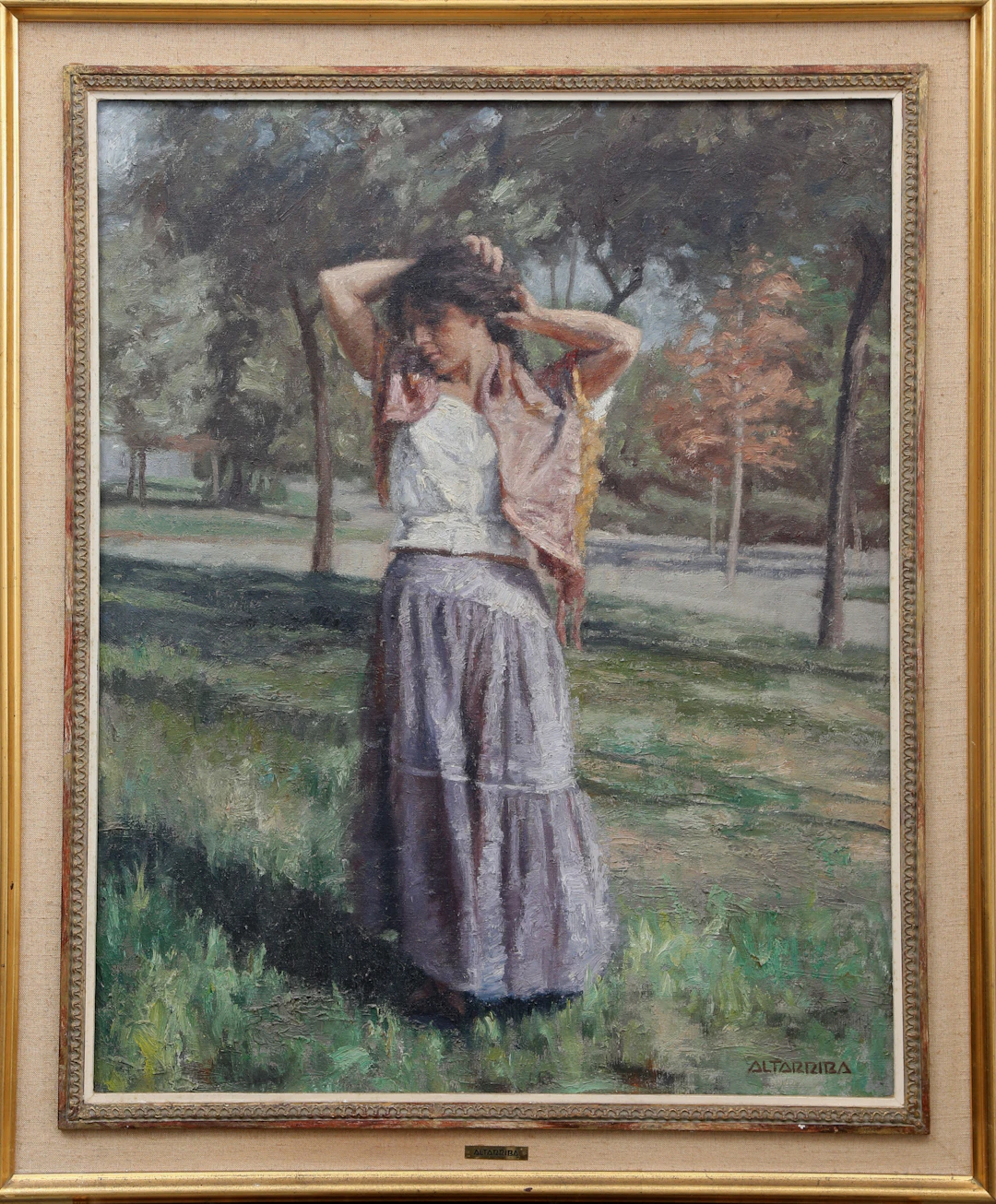SALVADOR ALTARRIBA VILARASAU. A girl.