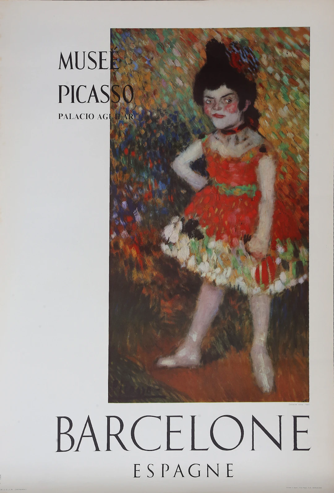 PABLO PICASSO. SEGÚN. Danseuse naine.