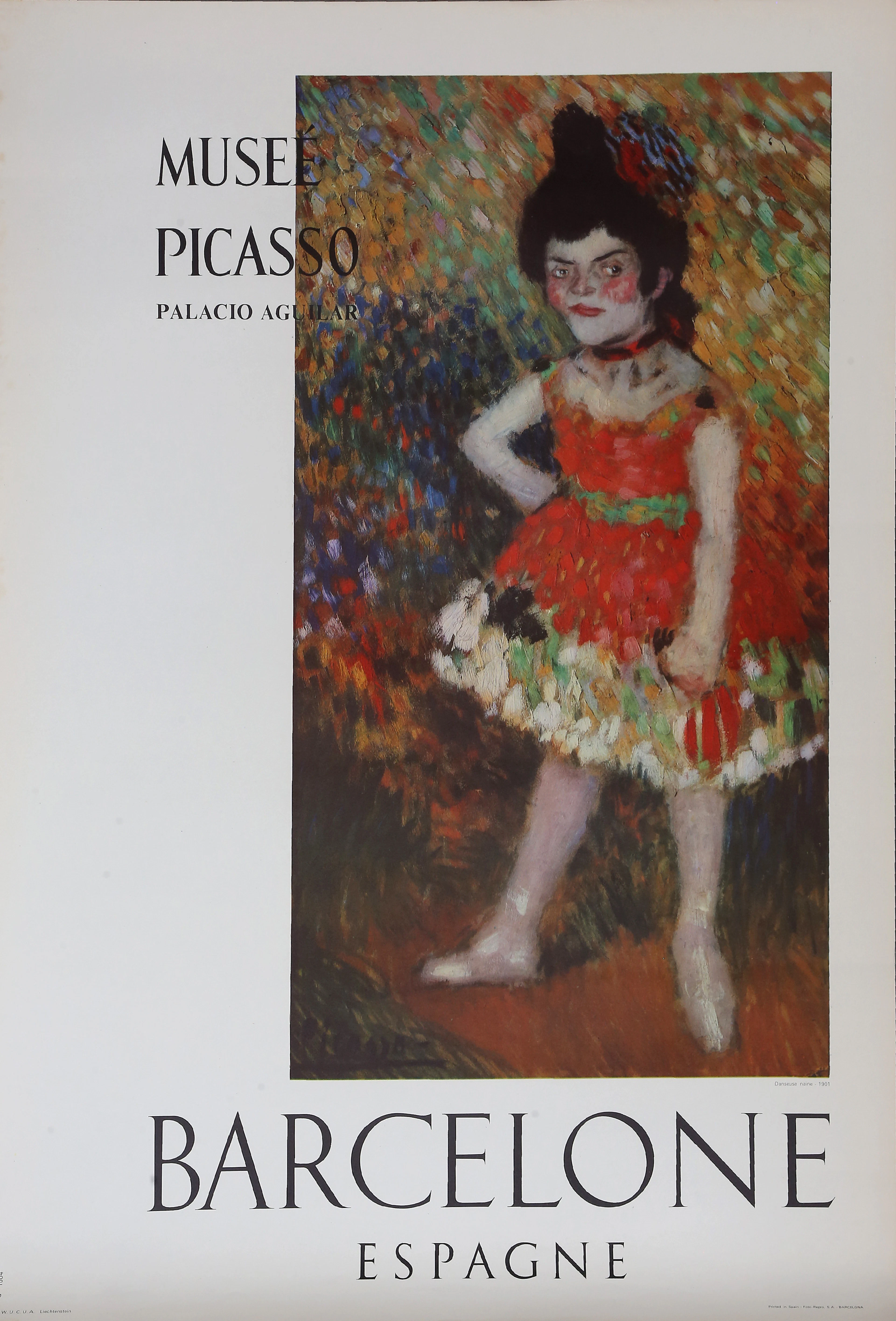 PABLO PICASSO. SEGÚN. Danseuse naine.