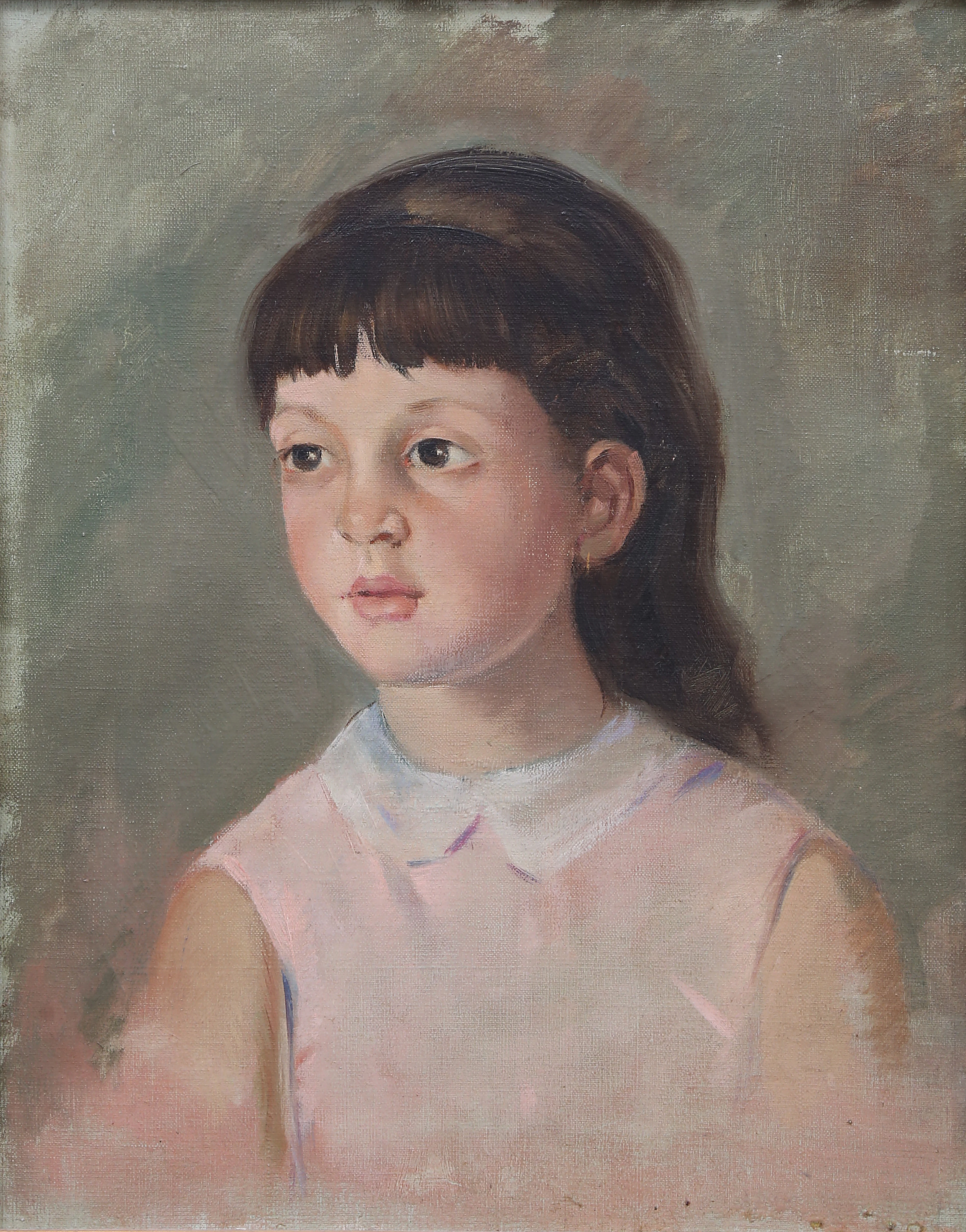 SPANISH SCHOOL, SECOND THIRD FROM THE 20TH CENTURY. A girl.
