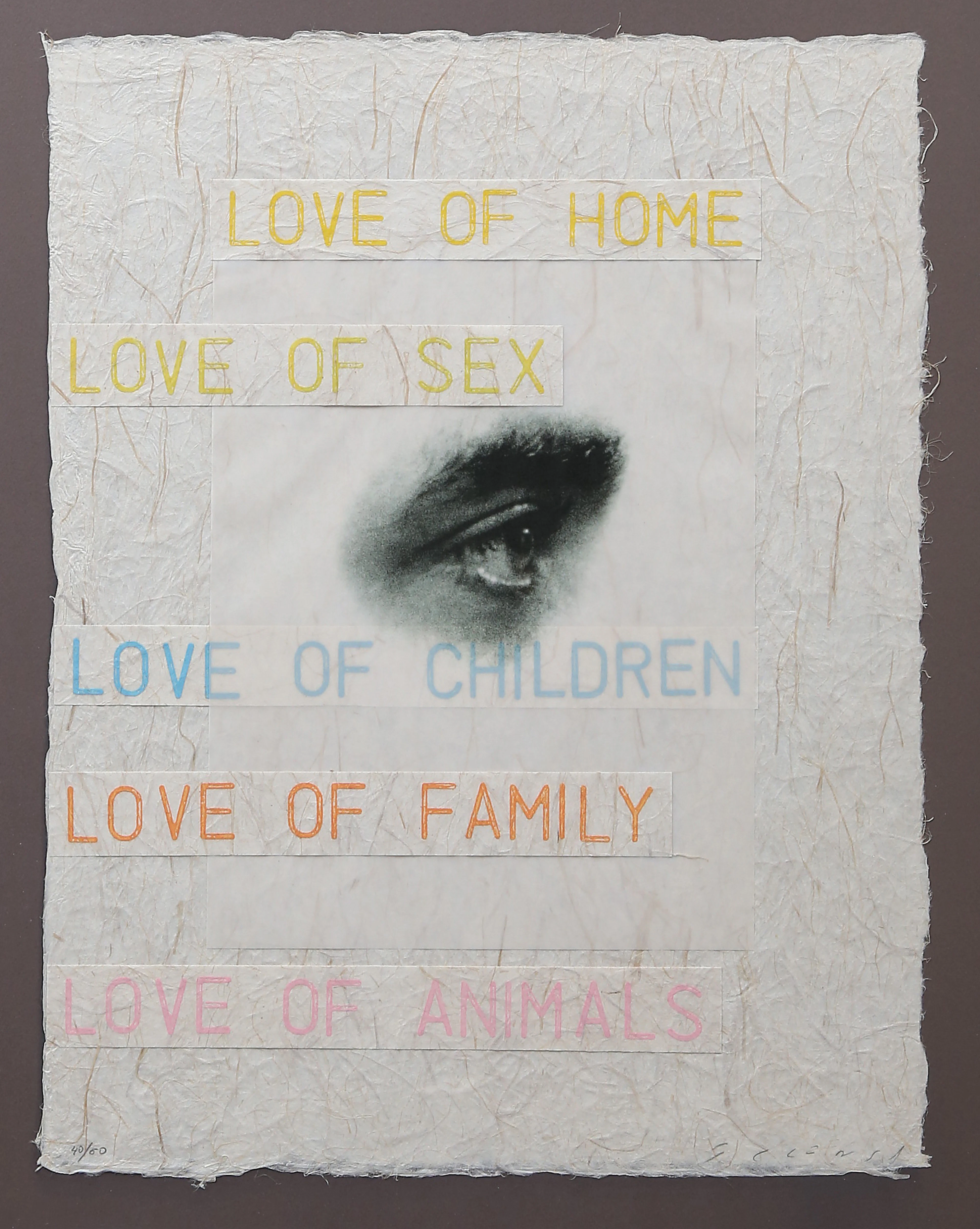 JAUME PLENSA. "Domestic Propensities II (Love of home)".