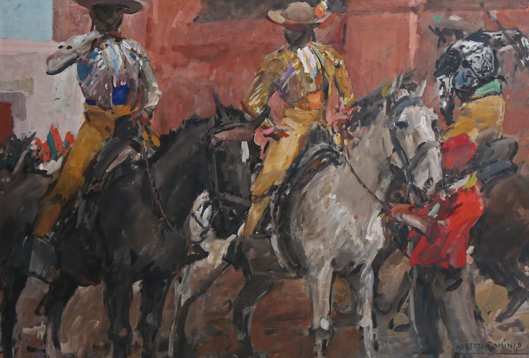 ROBERTO DOMINGO FALLOLA. "Esperando la hora".
