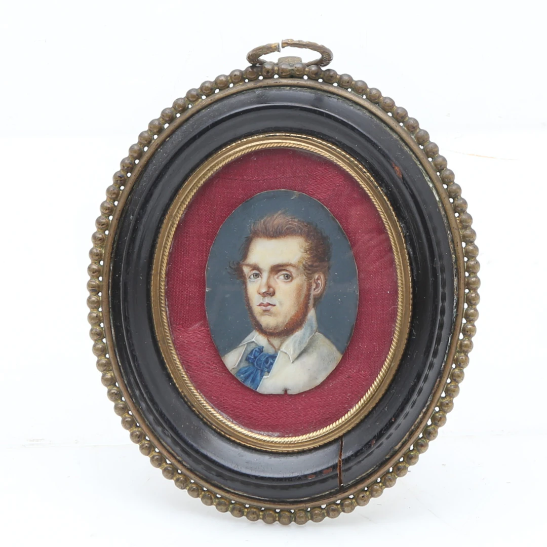 MID-19TH-CENTURY SPANISH SCHOOL. Male portrait.