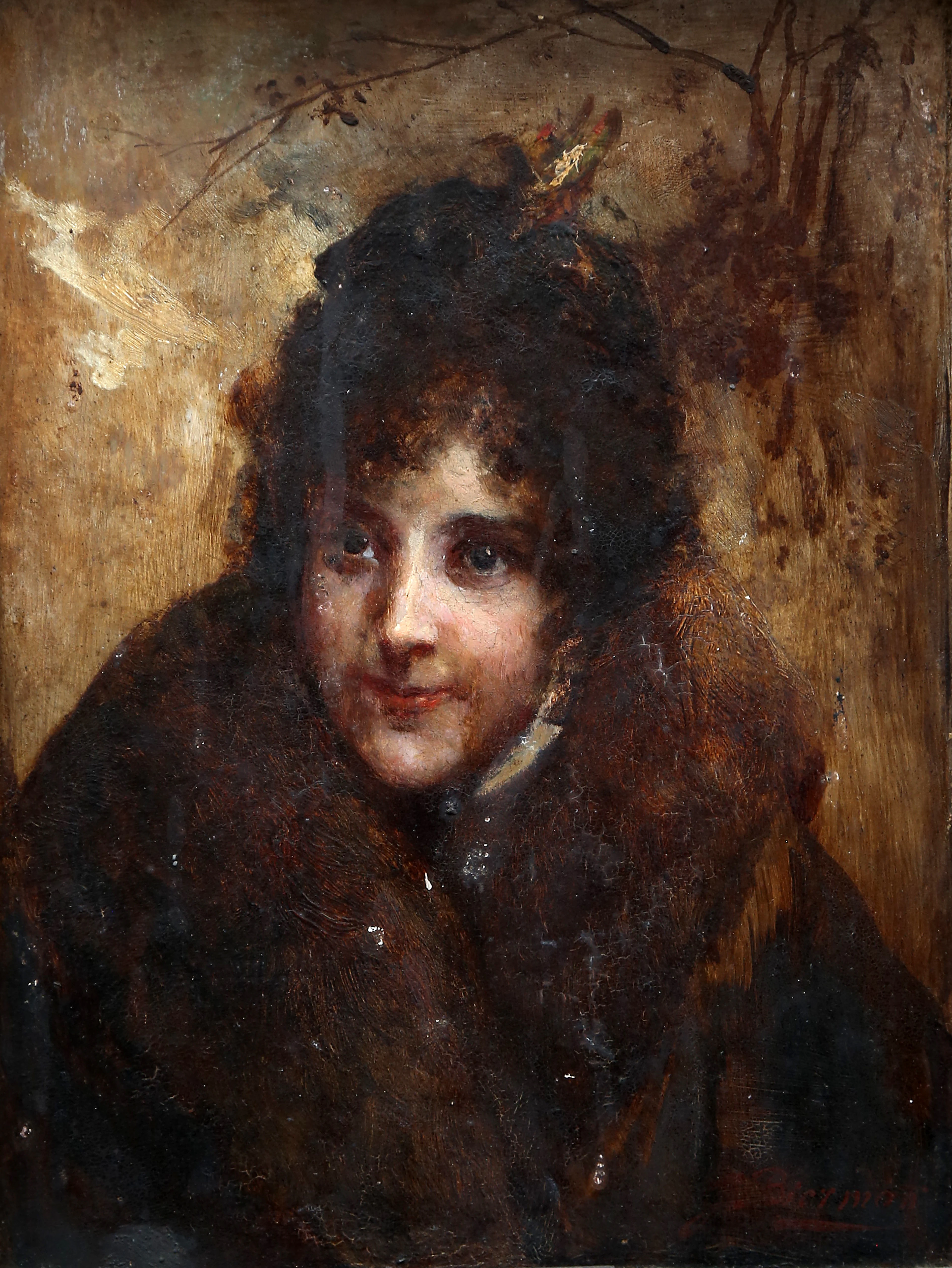 GOTTLIEB BIERMANN. A girl.