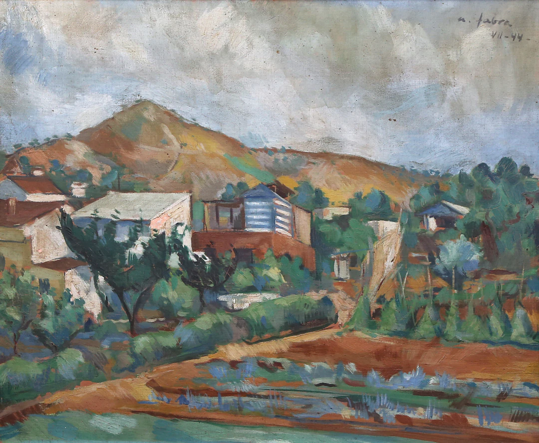 ALBERT FABRA. Landscape.