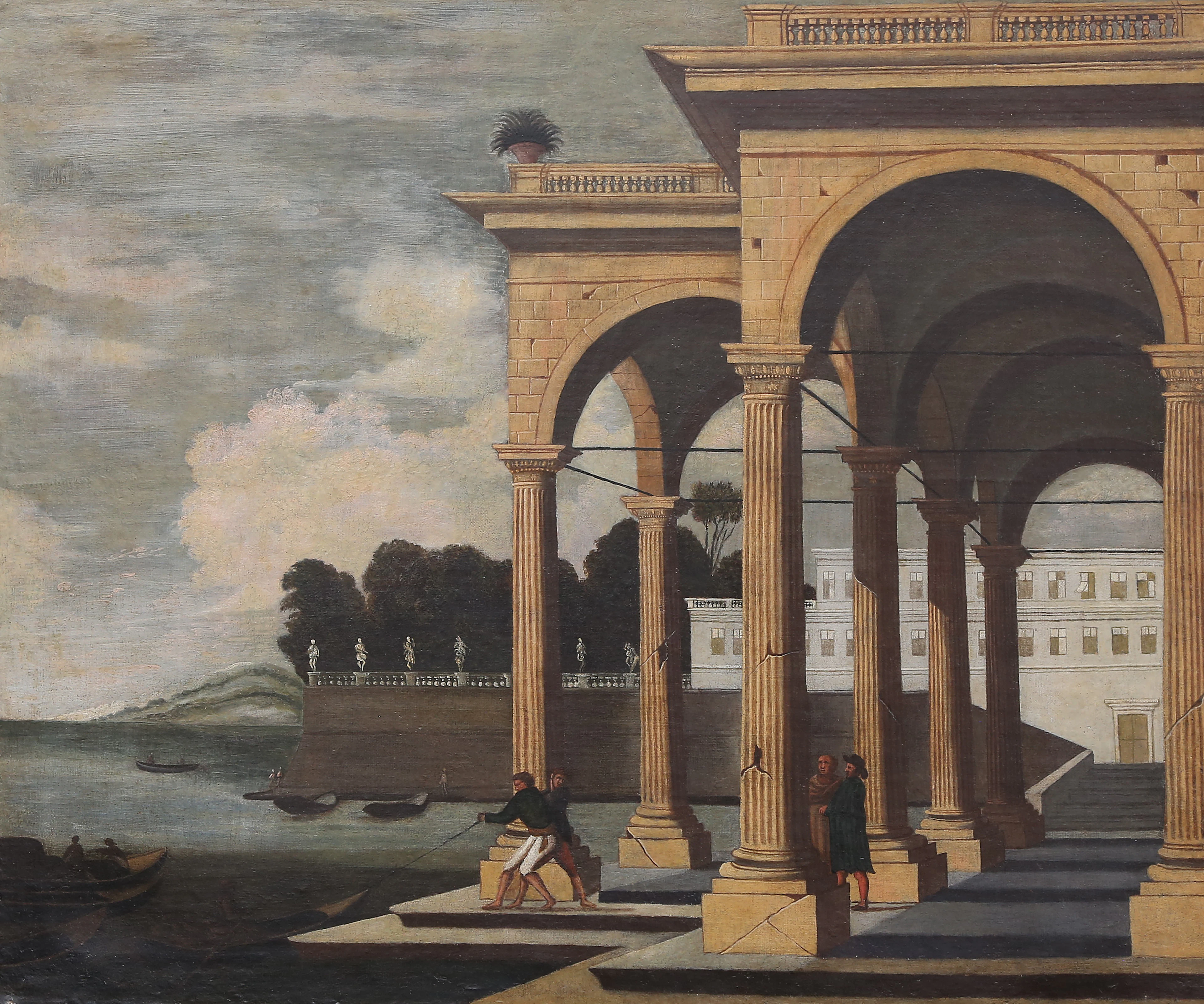 EAPOLITAN SCHOOL, 17TH CENTURY. A miracle of Saint Peter.