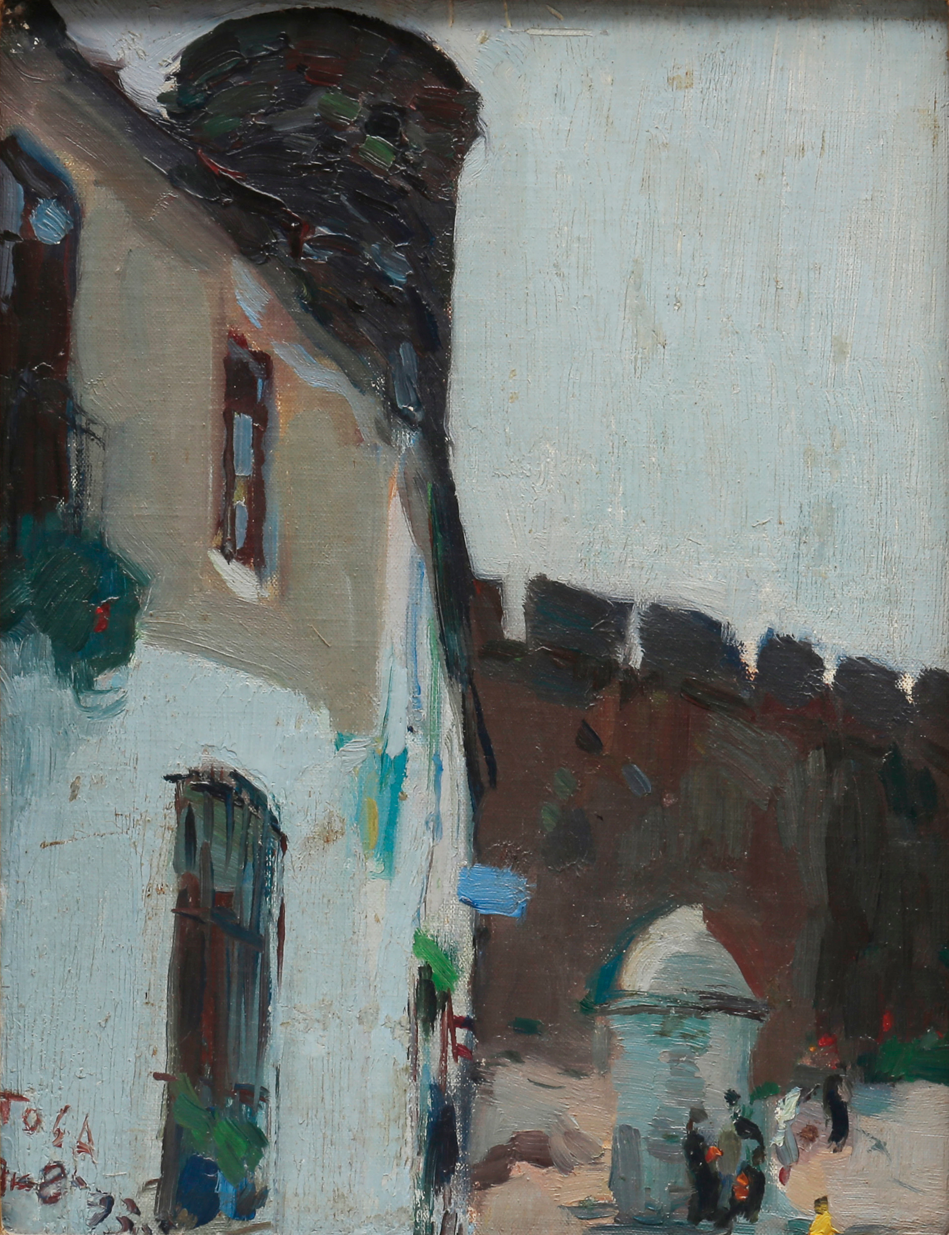 JOAQUIM MIR. View of Tossa.