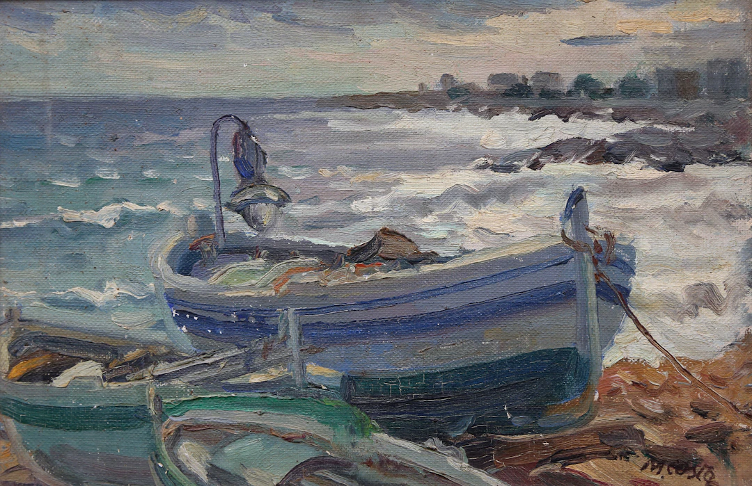 M. COSTA. Boats.