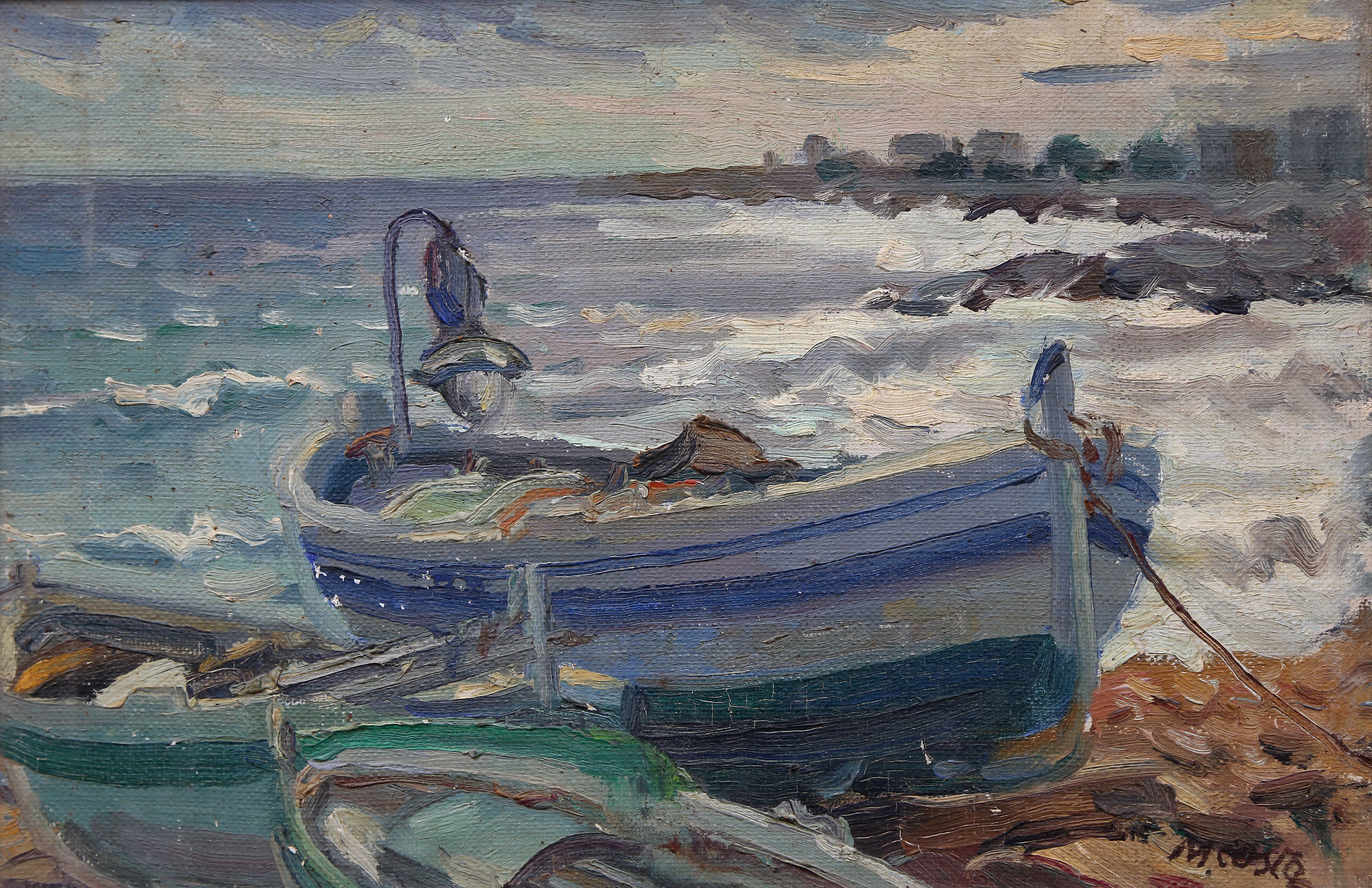 M. COSTA. Boats.
