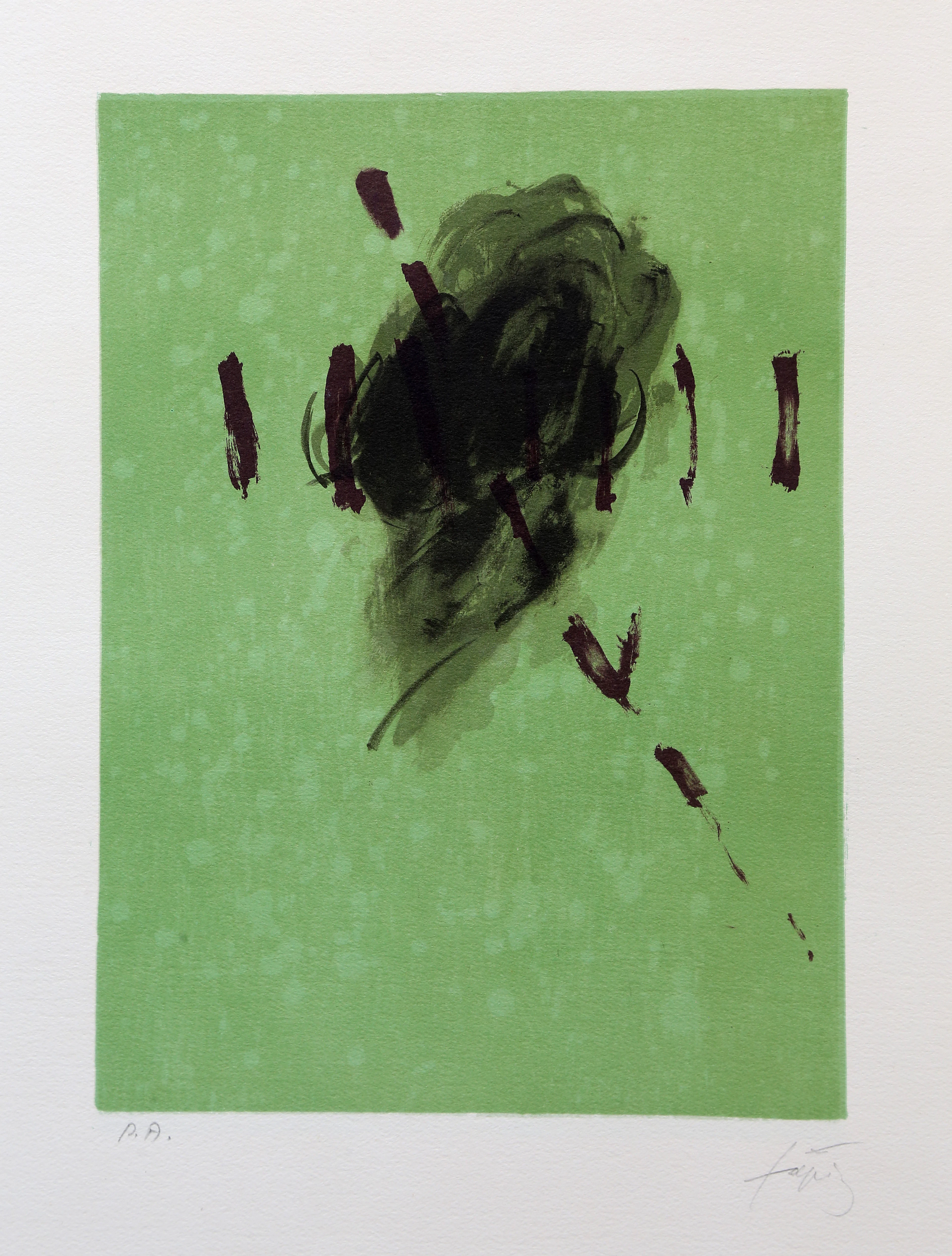 ANTONI TÀPIES. "Fregoli".