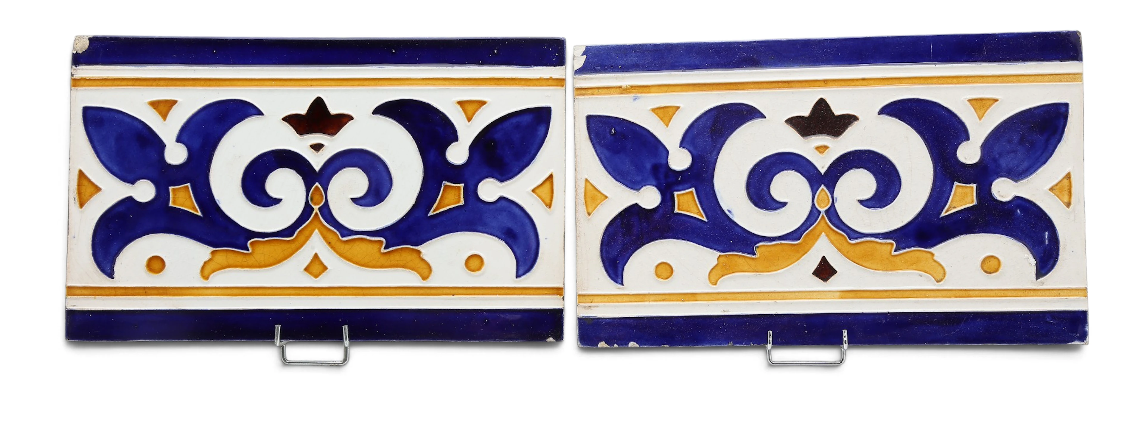 Fifty Sevillian tiles by Pickman, second third of the 20th Century.