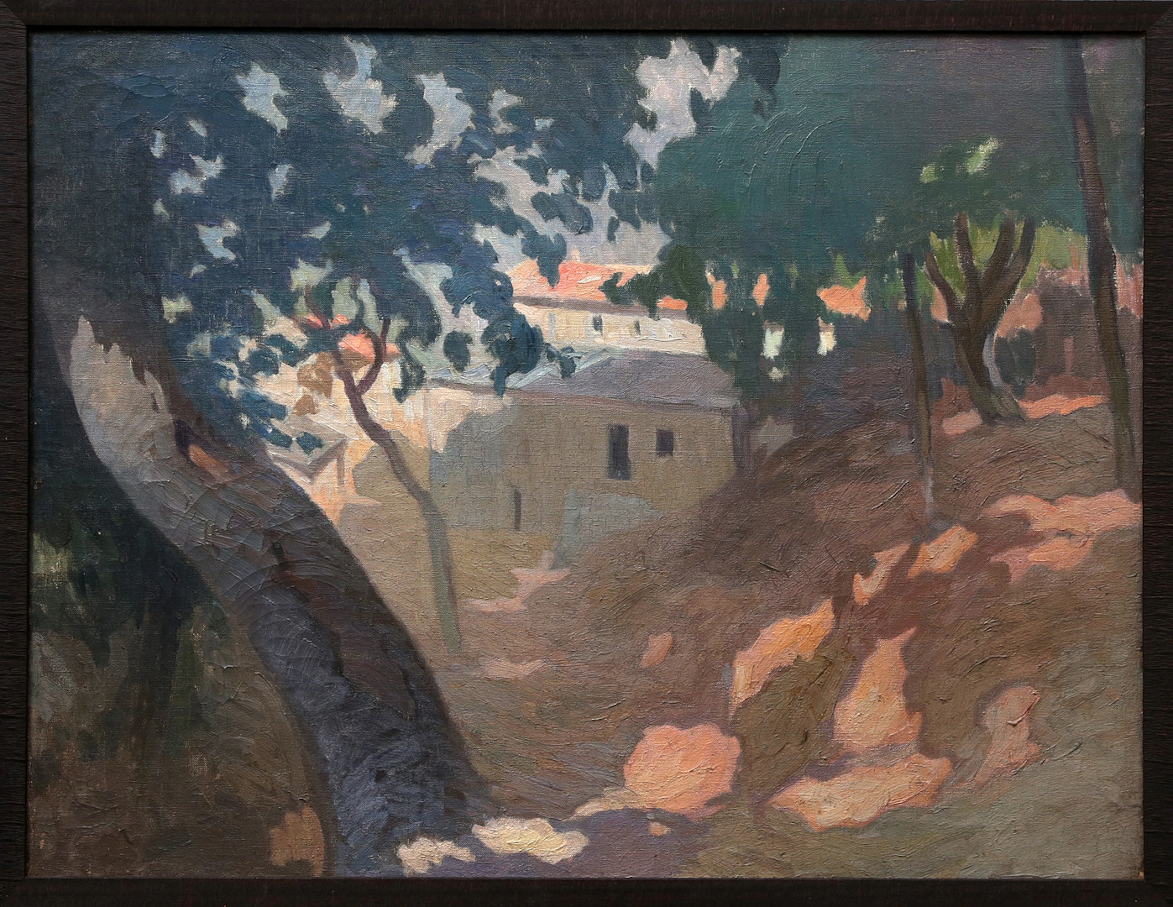 JOSÉ FRAU (BARCELONA, 1887-?). ATRIBUIDO. Landscape.