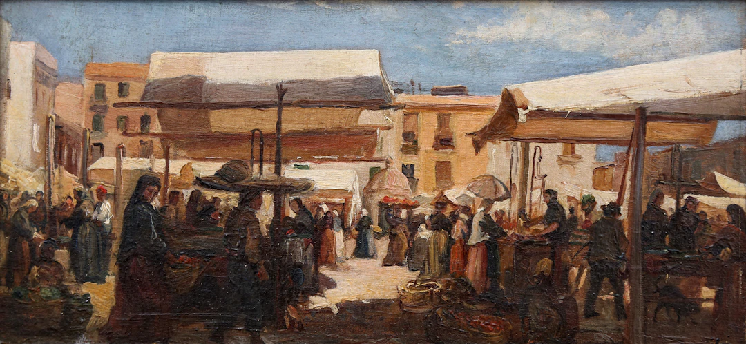 RAMON MARTÍ ALSINA. Market.