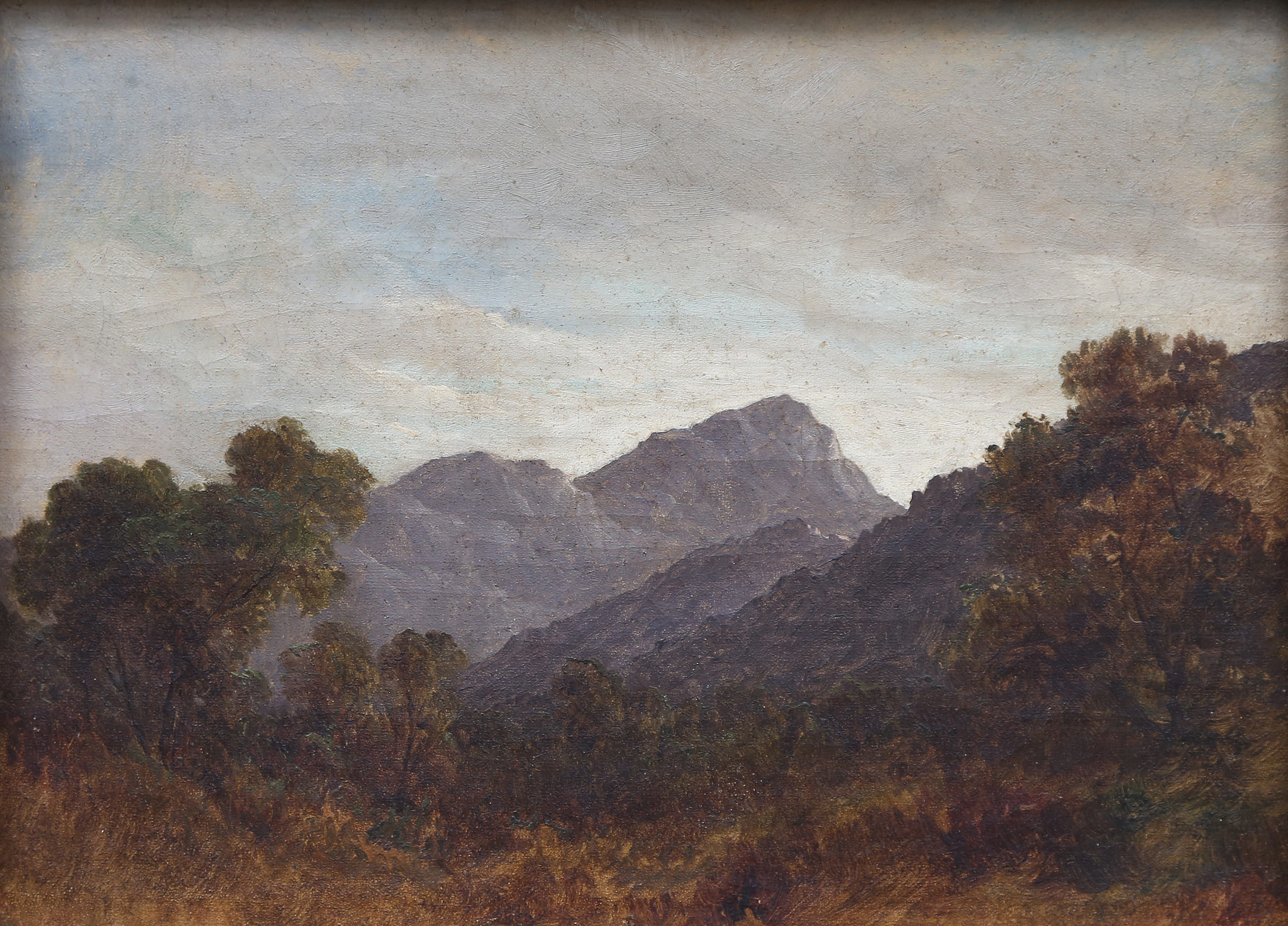 CATALAN SCHOOL, 19TH CENTURY. Landscape.