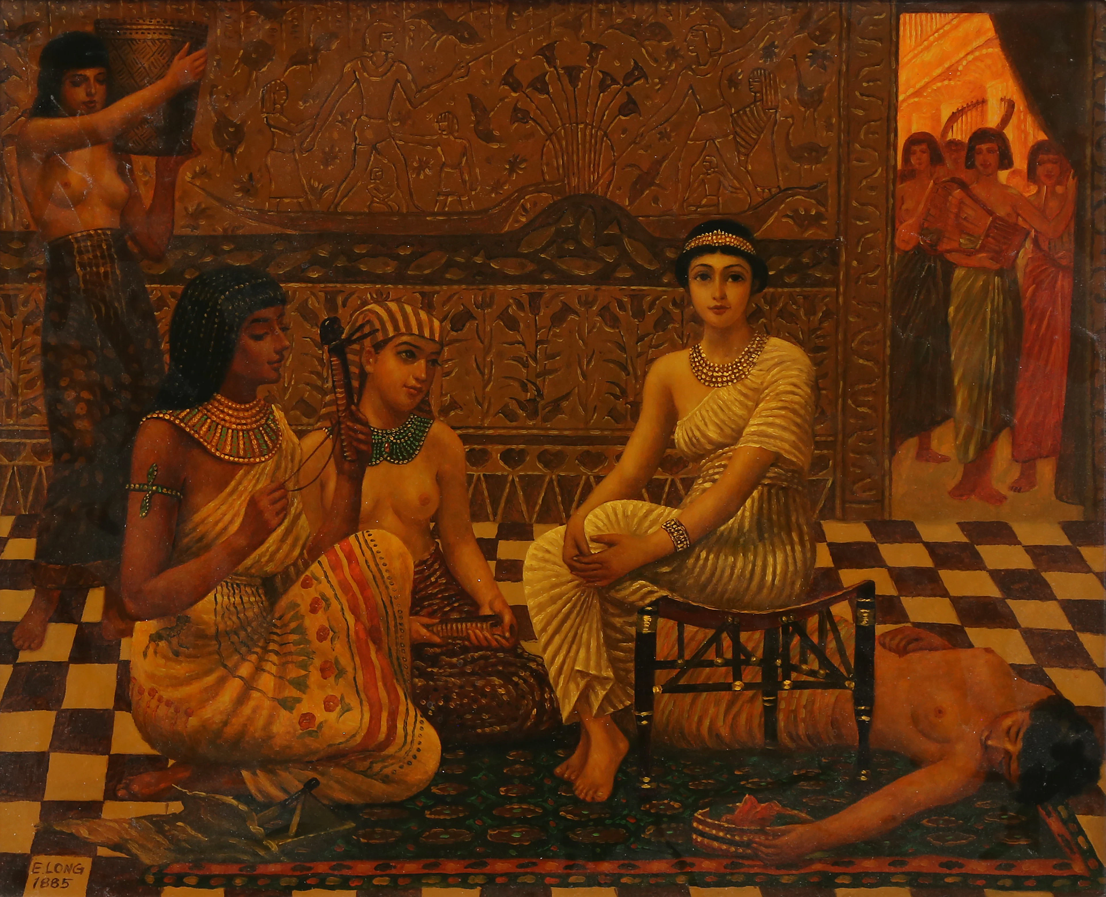 EDWIN LONGSDEN LONG. RÉPLICA. "Love's Labour's Lost".