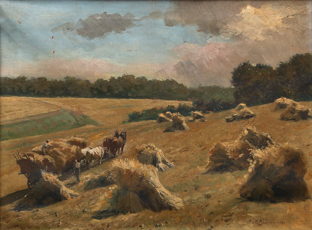 REINHARD AMTSBÜHLER. Cosecha (Ernte).