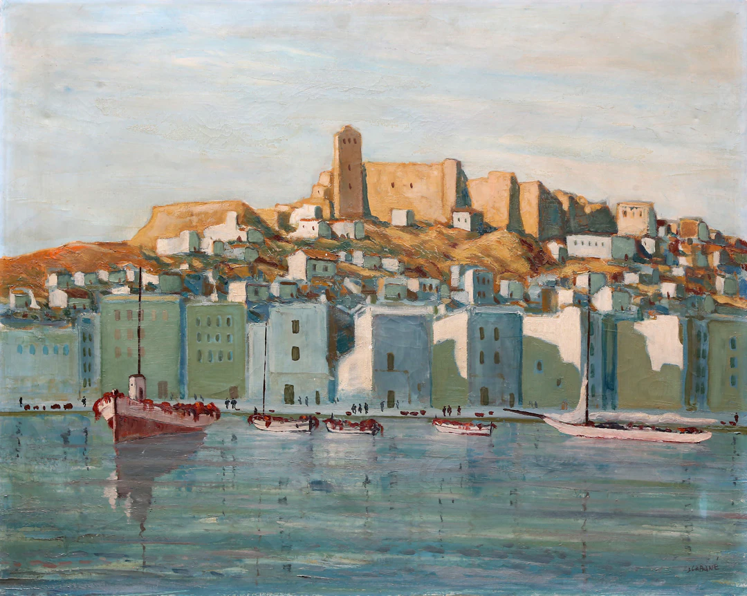 JOAQUIM CABANÉ MANAUTA. Seaside view.