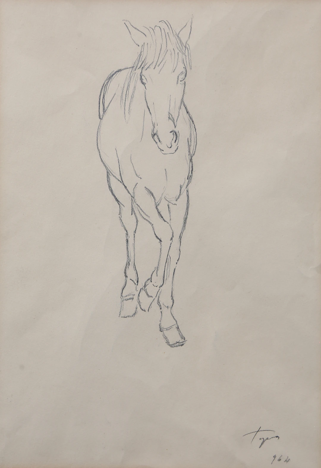 JOSEP DE TOGORES. Horse.