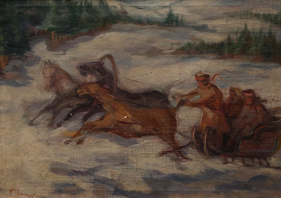 K. GUSEL. Sleigh.