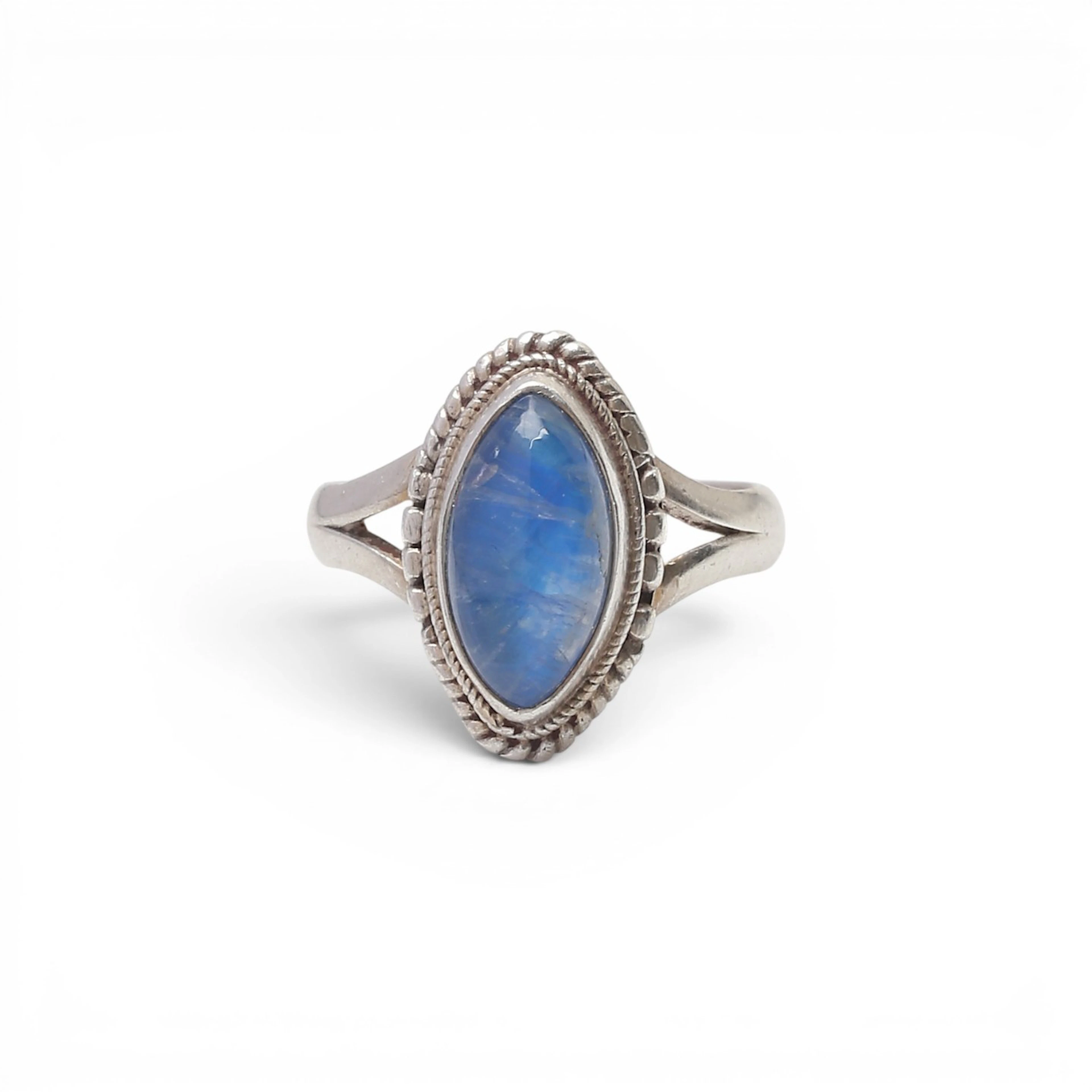 Labradorite ring.
