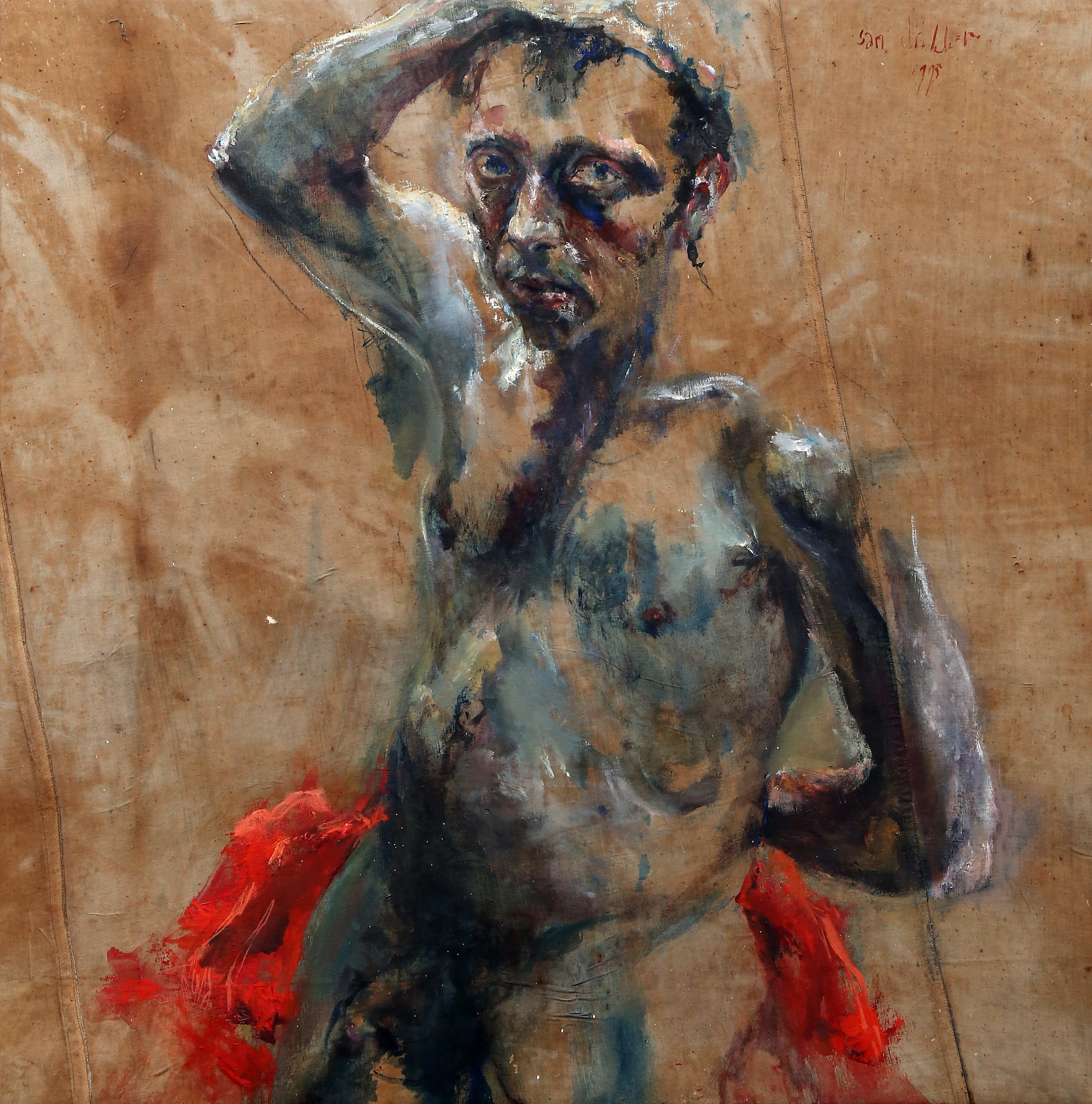 SAM DRUCKER. Self-portrait.