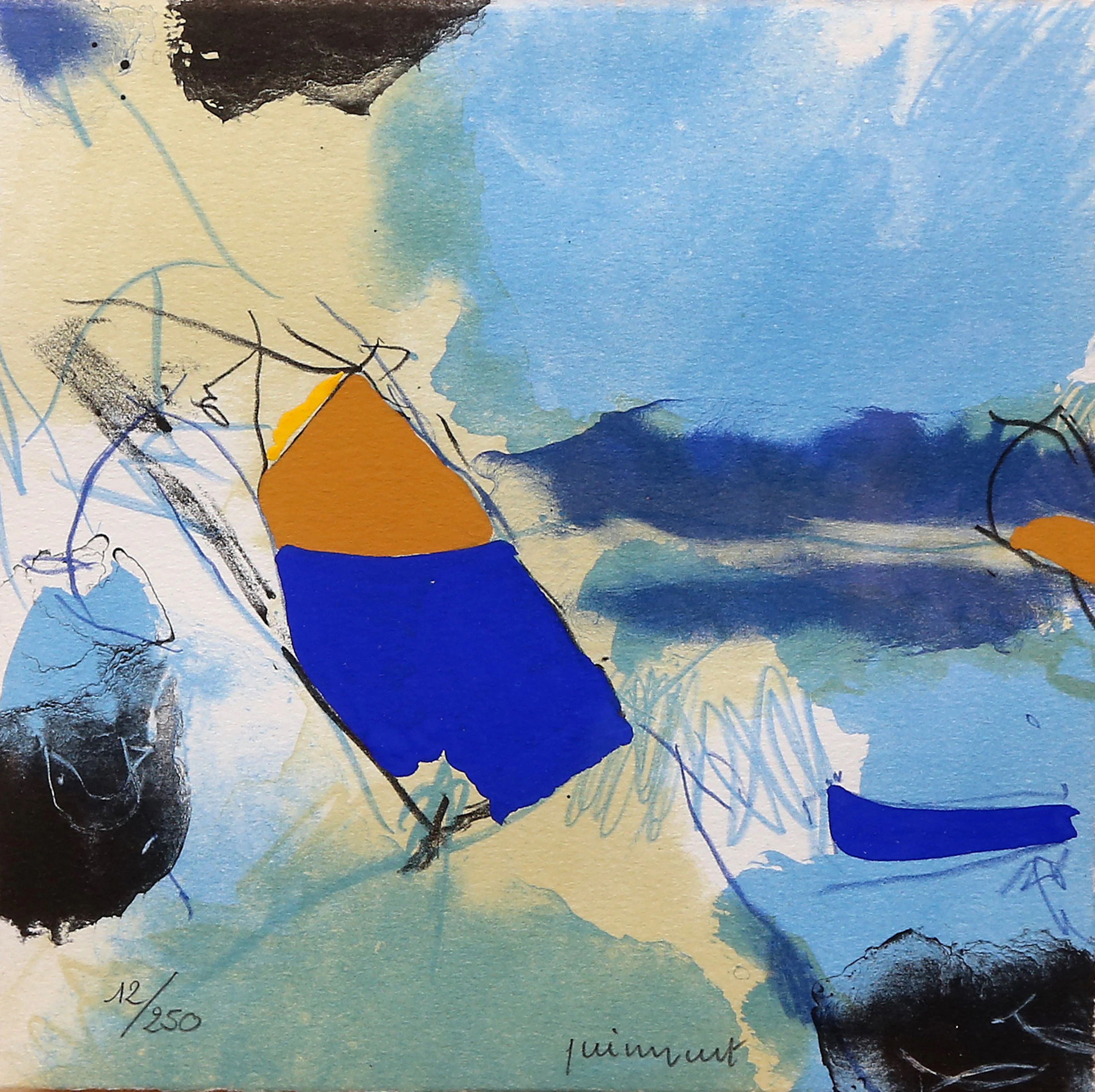 JOSEP GUINOVART. "La mar propera".