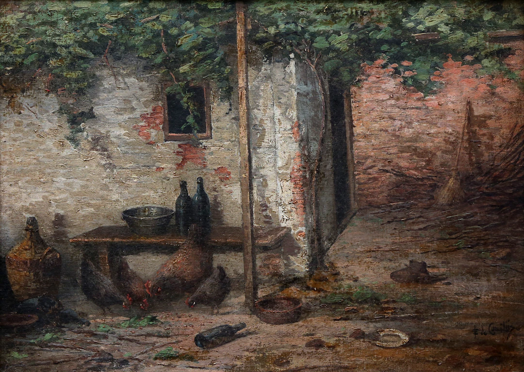 FRANCESCO O FERDINANDO DE CONSILIIS. "El fondo de mi casa".