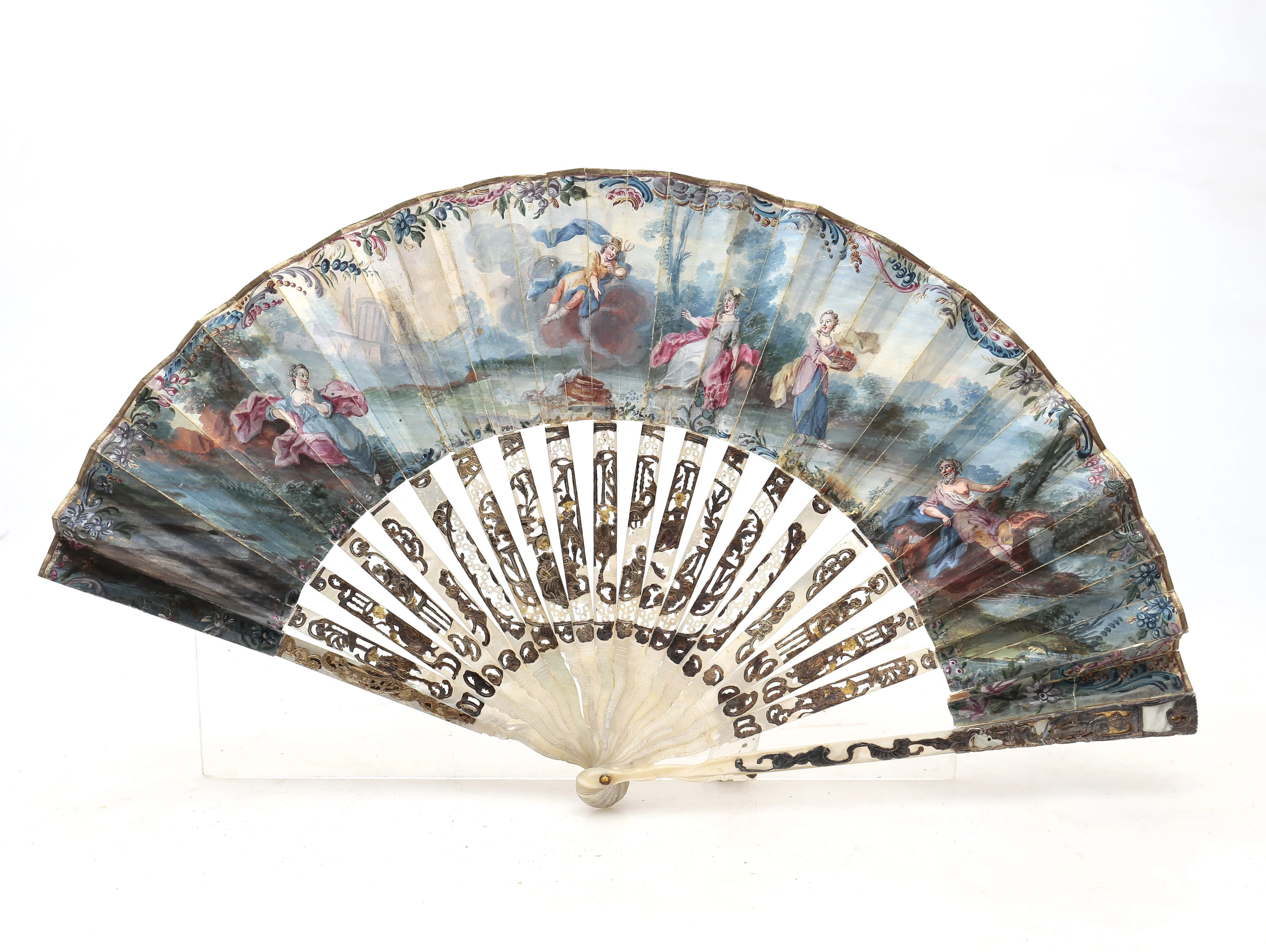 French fan, 18th Century.