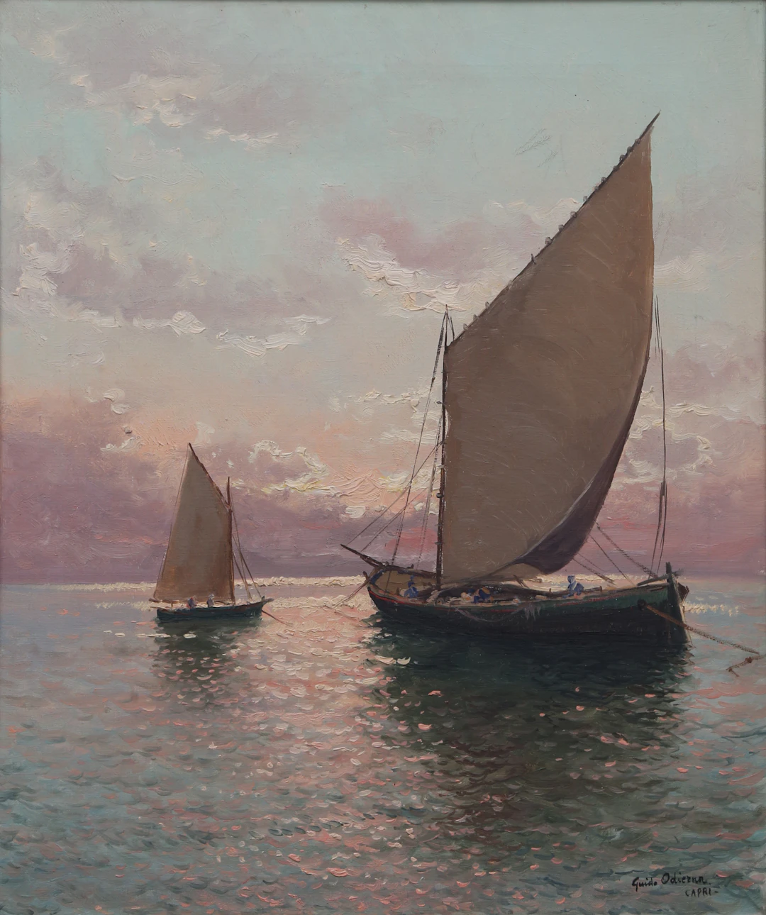 GUIDO ODIERNA. Seascape.