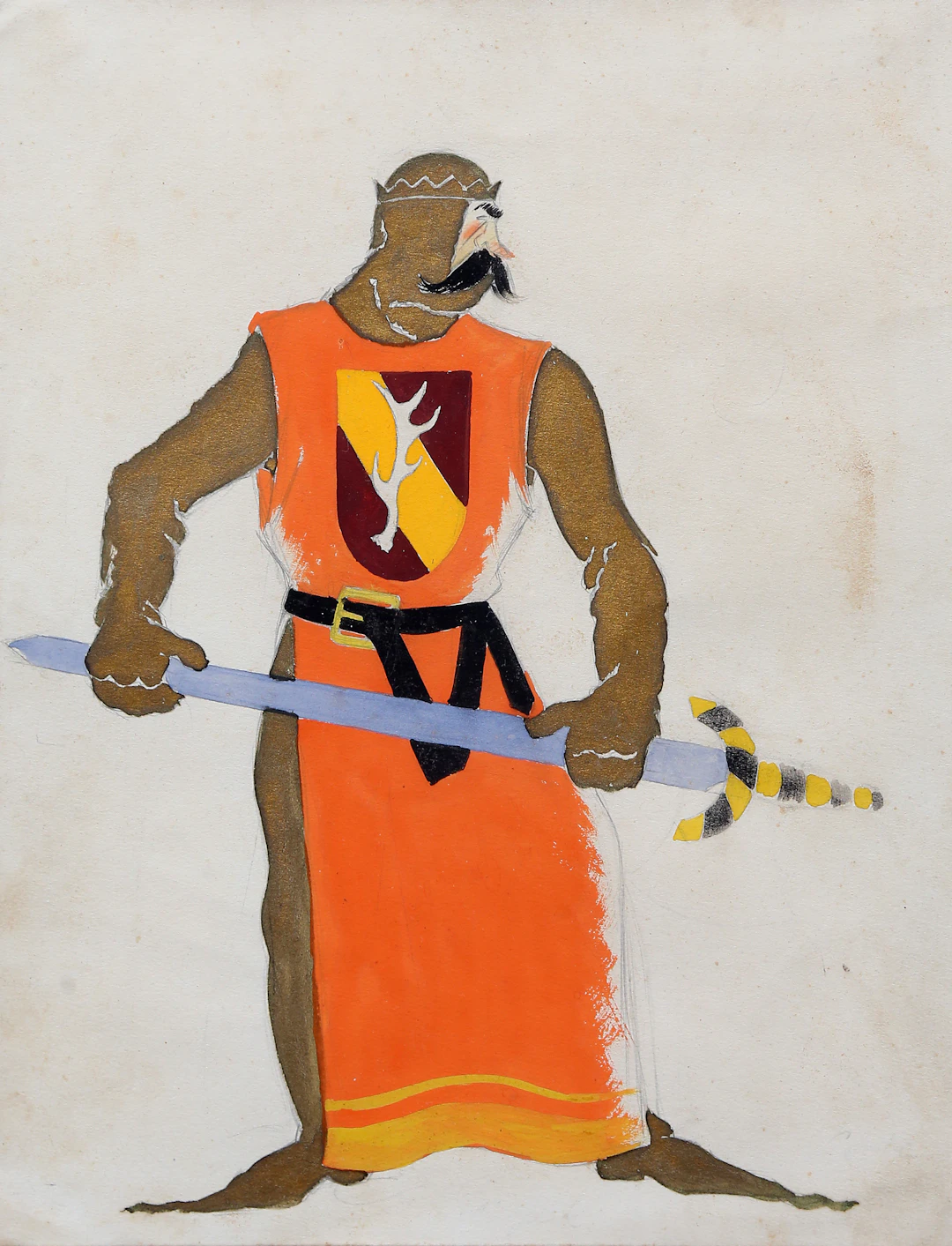 JAUME LLONGUERAS. ATRIBUIDO. Theatrical costume designs.