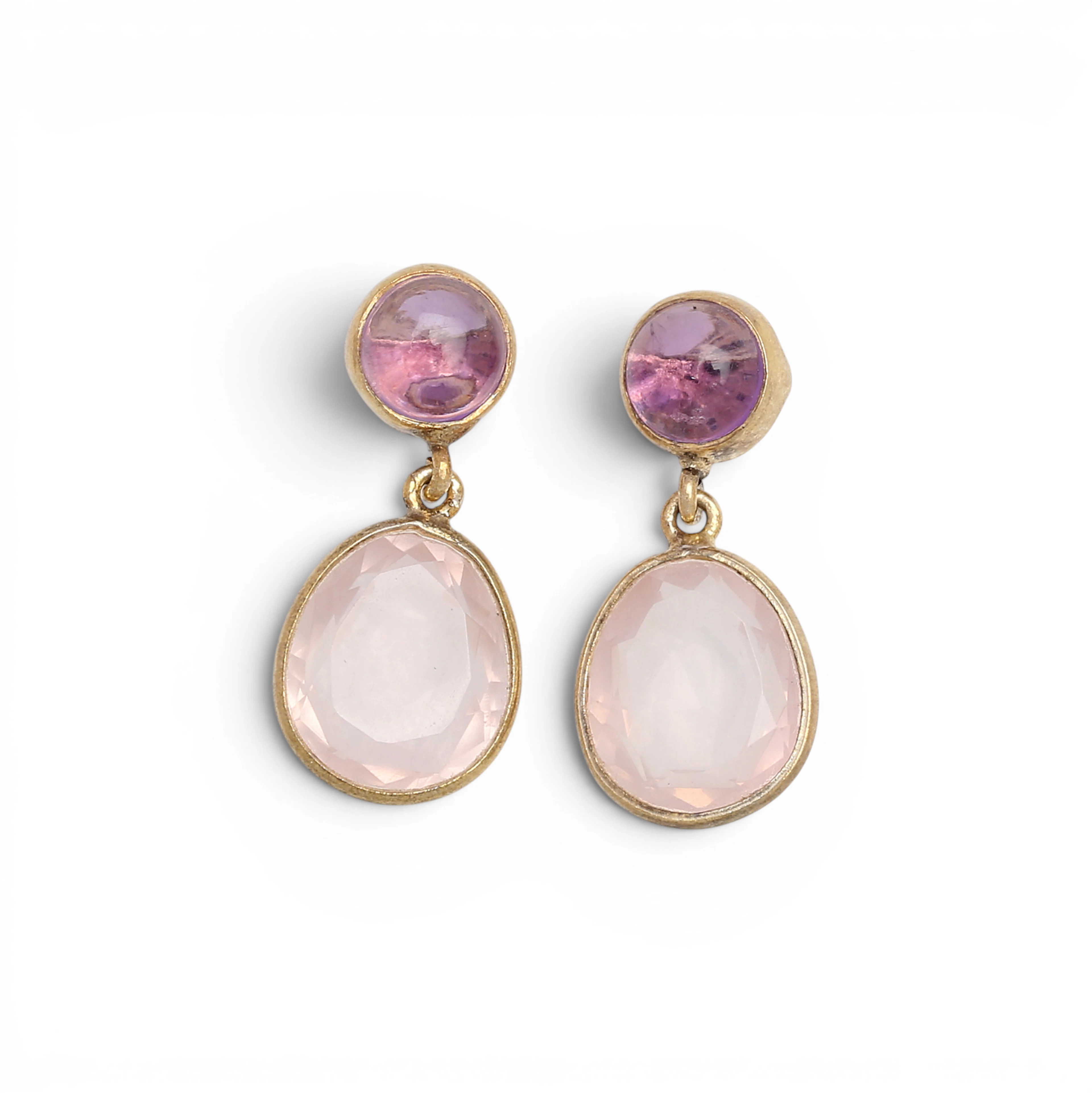Quartzes earrings.