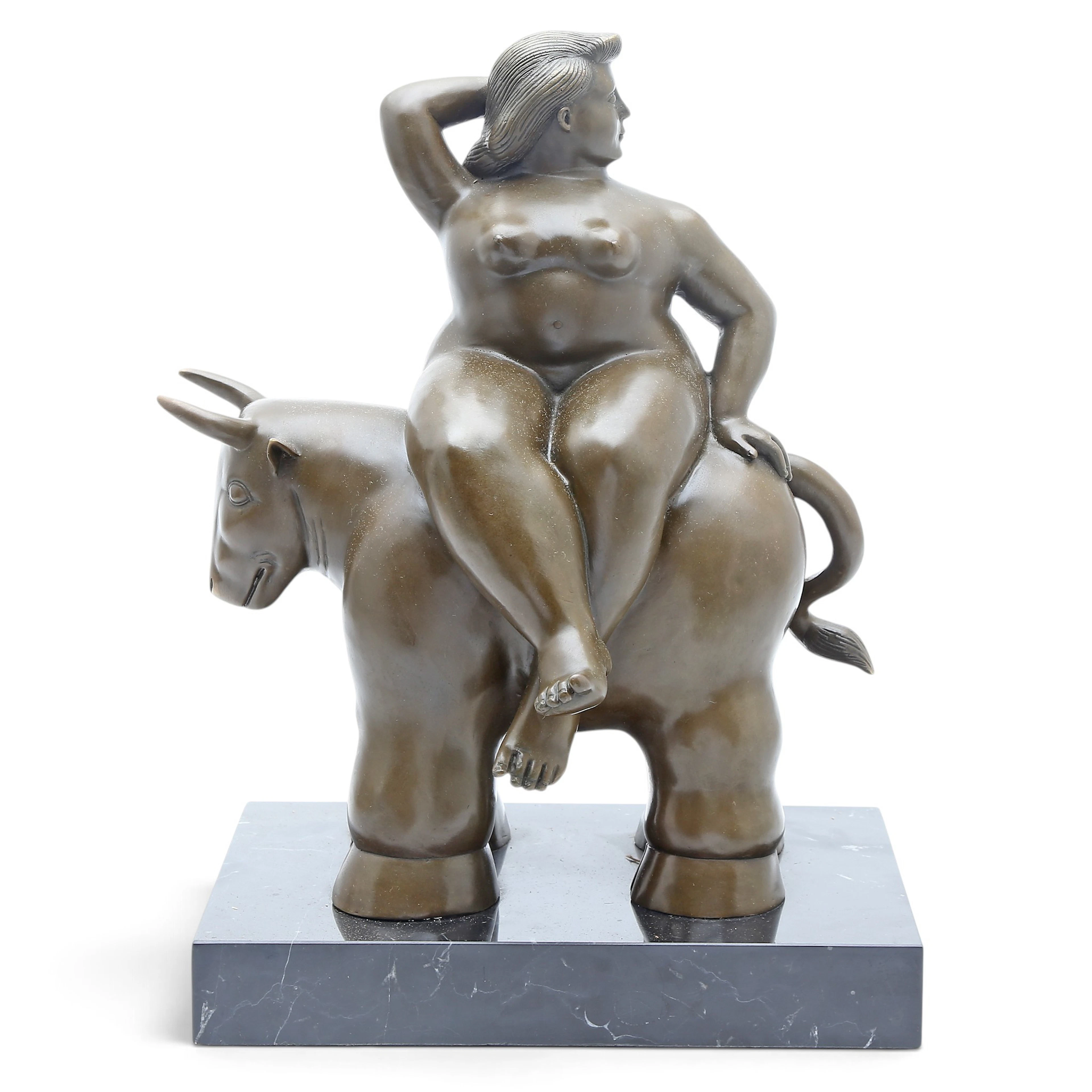 FERNANDO BOTERO. SEGÚN. "The Rape of Europa".