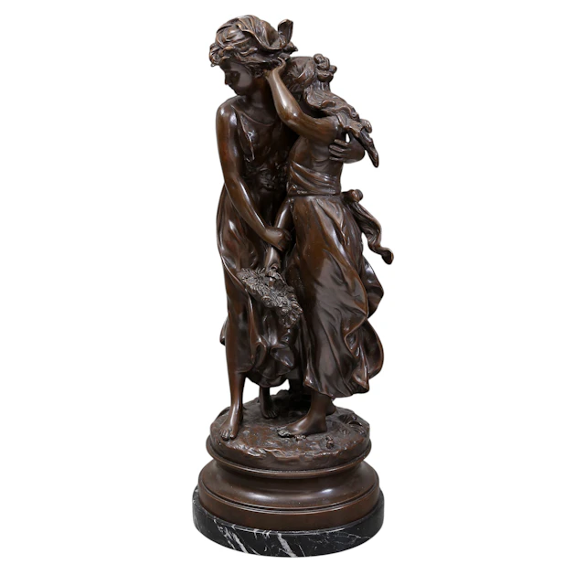 AUGUSTE MOUREAU. “El consuelo”.