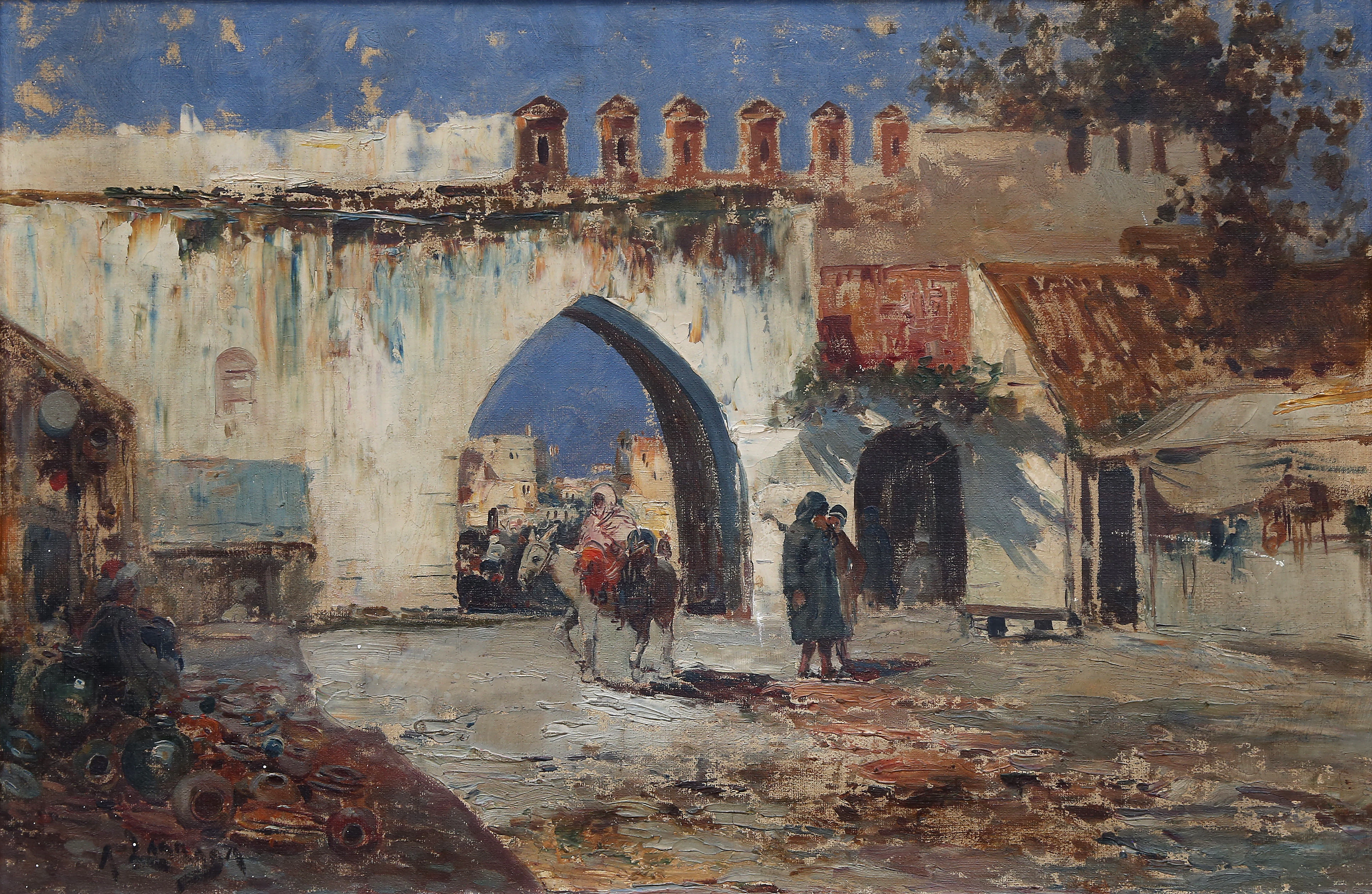 ANDRÉS LARRAGA. Souk gate.