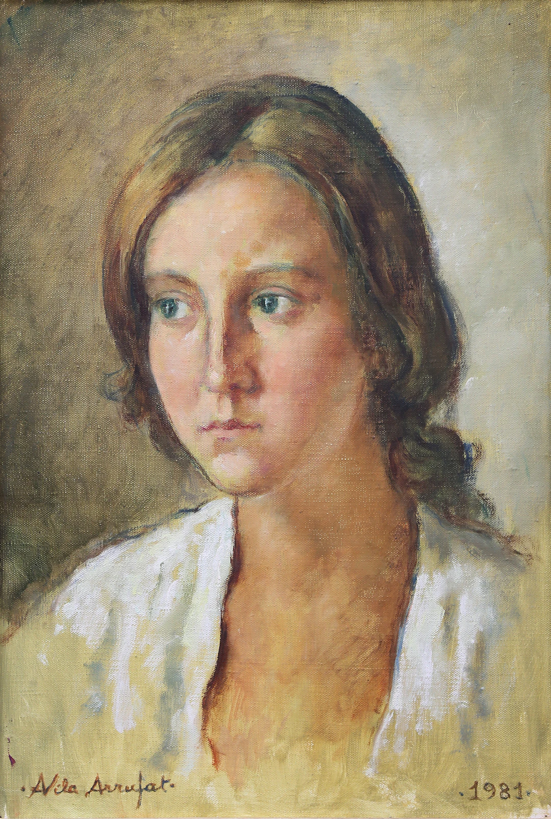 ANTONI VILA ARRUFAT. A young woman.