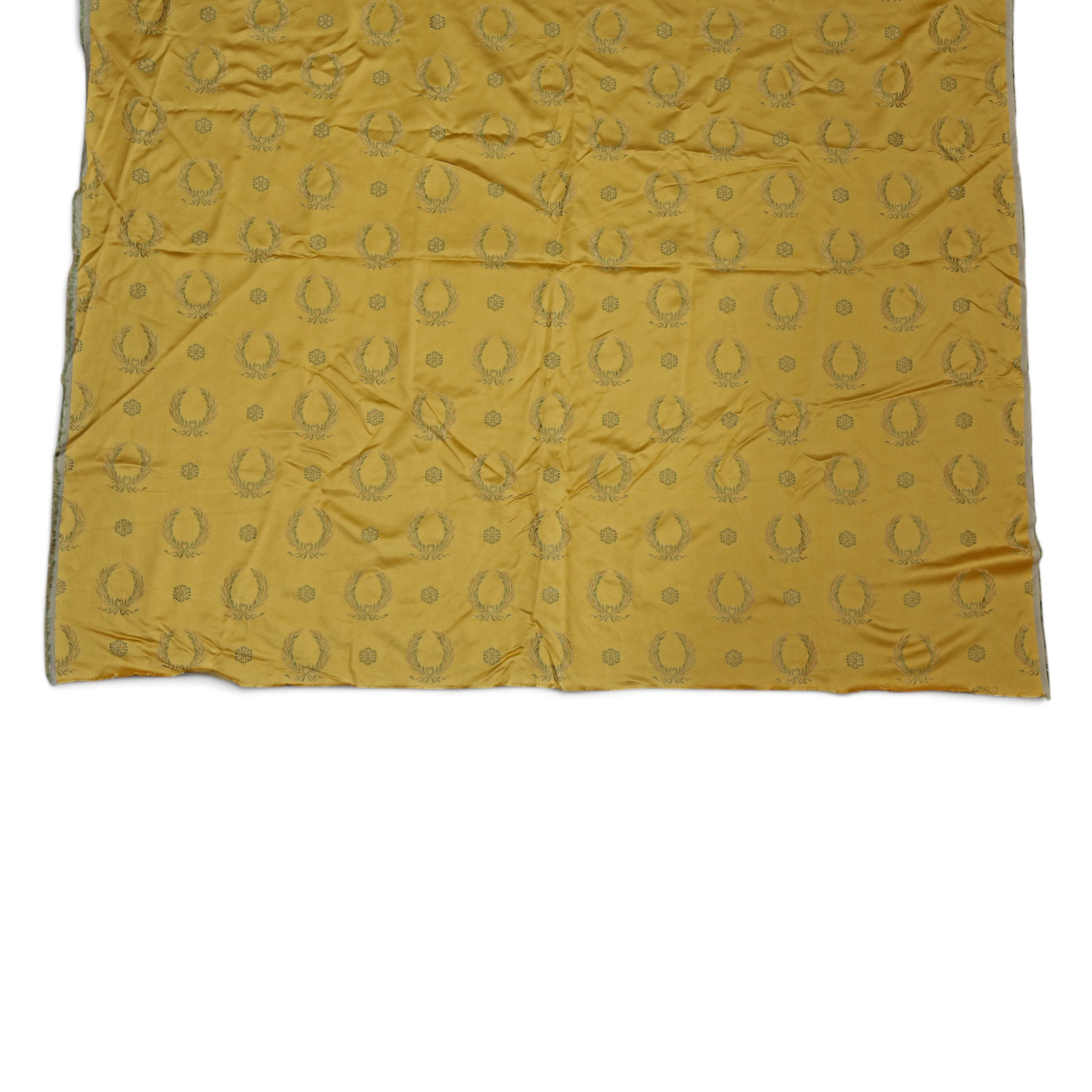eoclassical style silk satin fabric, 20th Century.