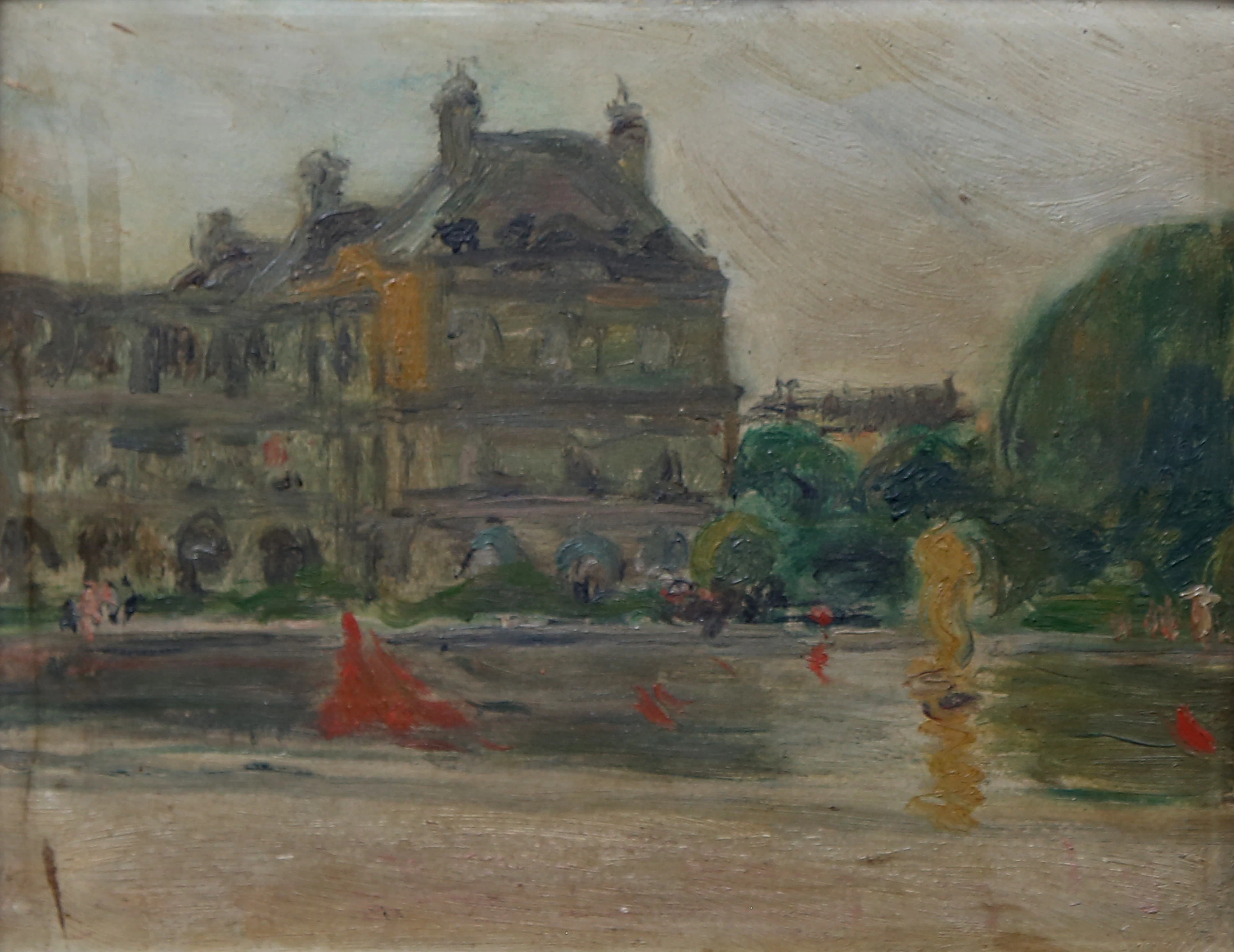 JOAQUIM SUNYER. Luxembourg Gardens.