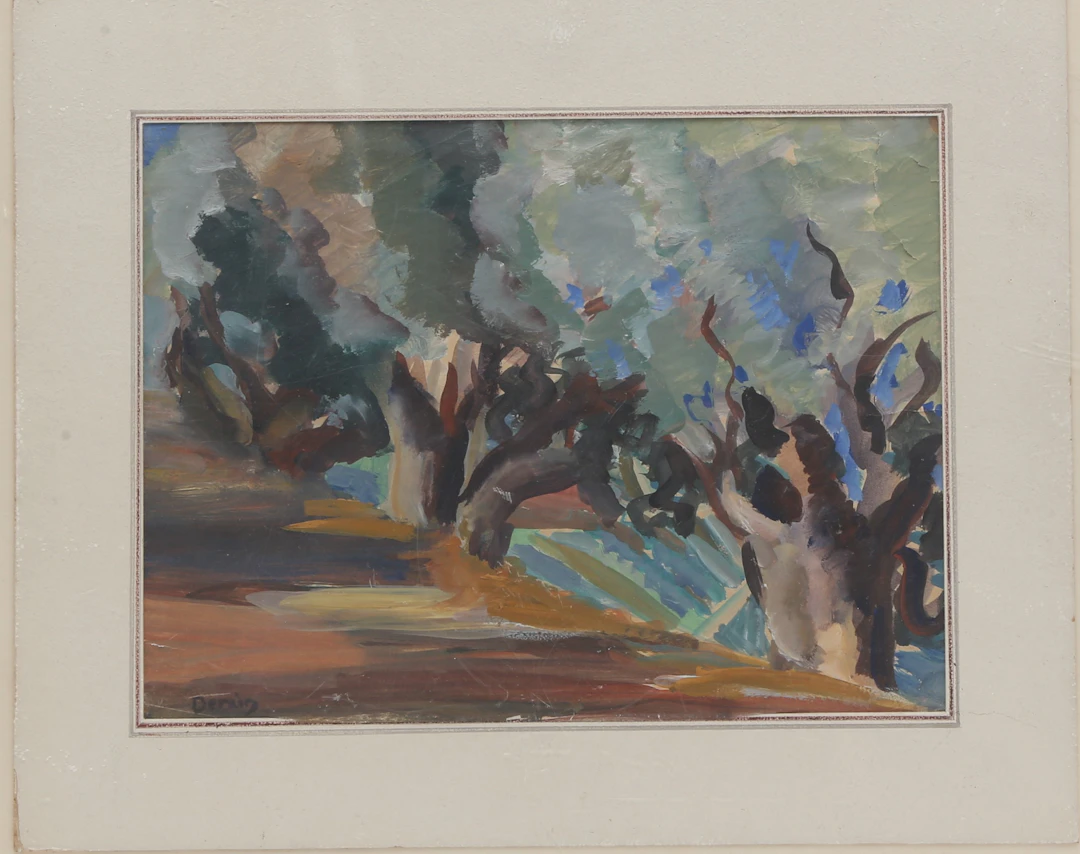 ANDRÉ DERAIN. Landscape ("Sous-bois").
