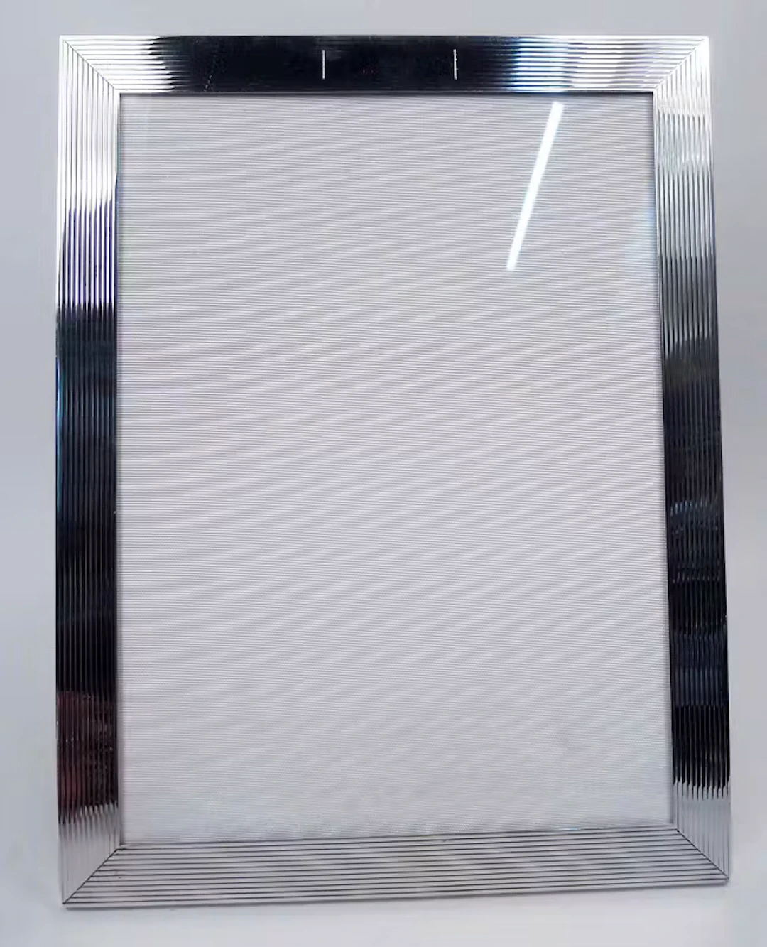 Large American Midcentury Classical Sterling Silver Picture Frame