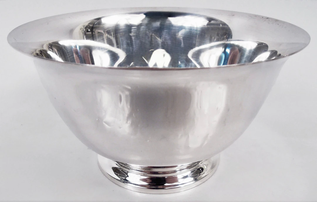Tiffany Small Sterling Silver Colonial Revival Revere Bowl